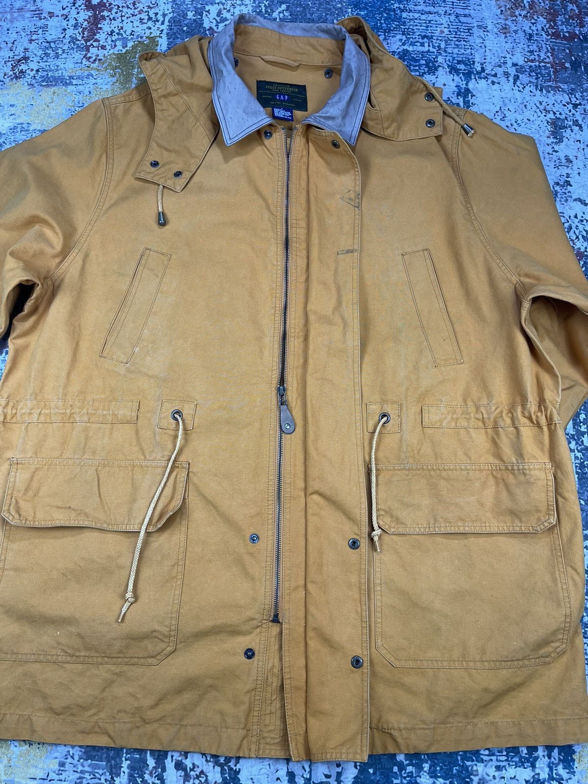 Gap Vintage 90s GAP Utility Outdoor Parka Jackets Size US L / EU 52-54 / 3 - 8 Thumbnail