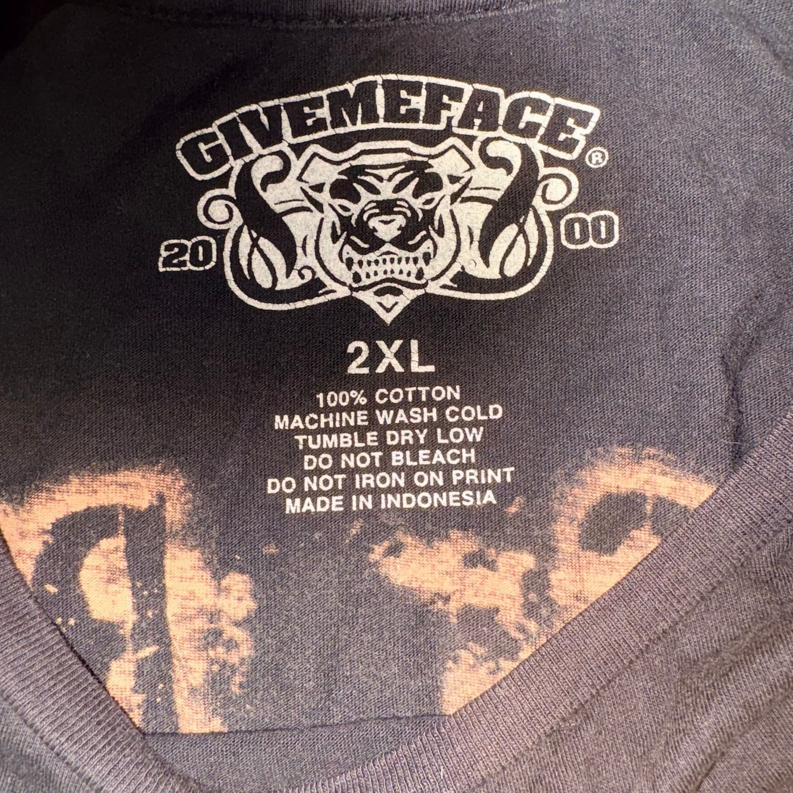 Other Vintage Y2K GIVEMEFACE Tee Size US XXL / EU 58 / 5 - 5 Thumbnail