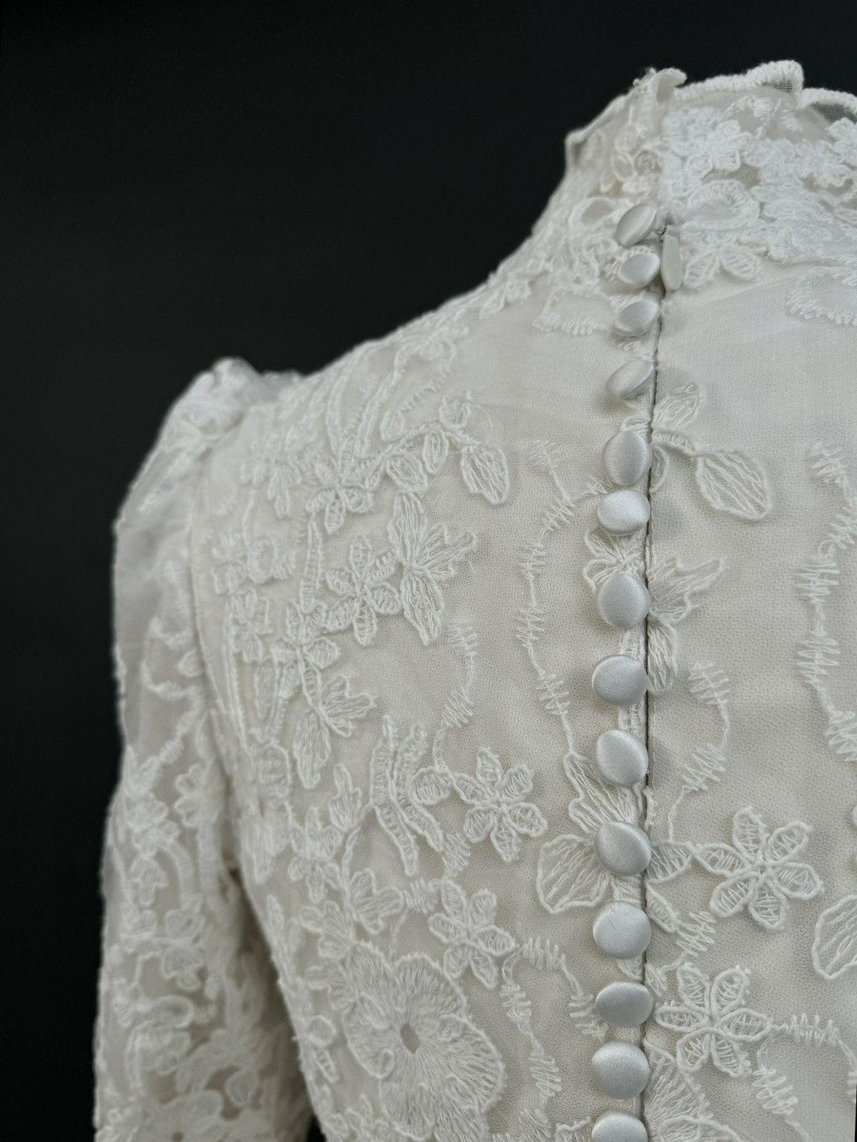 Other Preloved US 14-16 Anna Augusta Guipure Lace Bridal Gown Size XL / US 12-14 / IT 48-50 - 7 Thumbnail