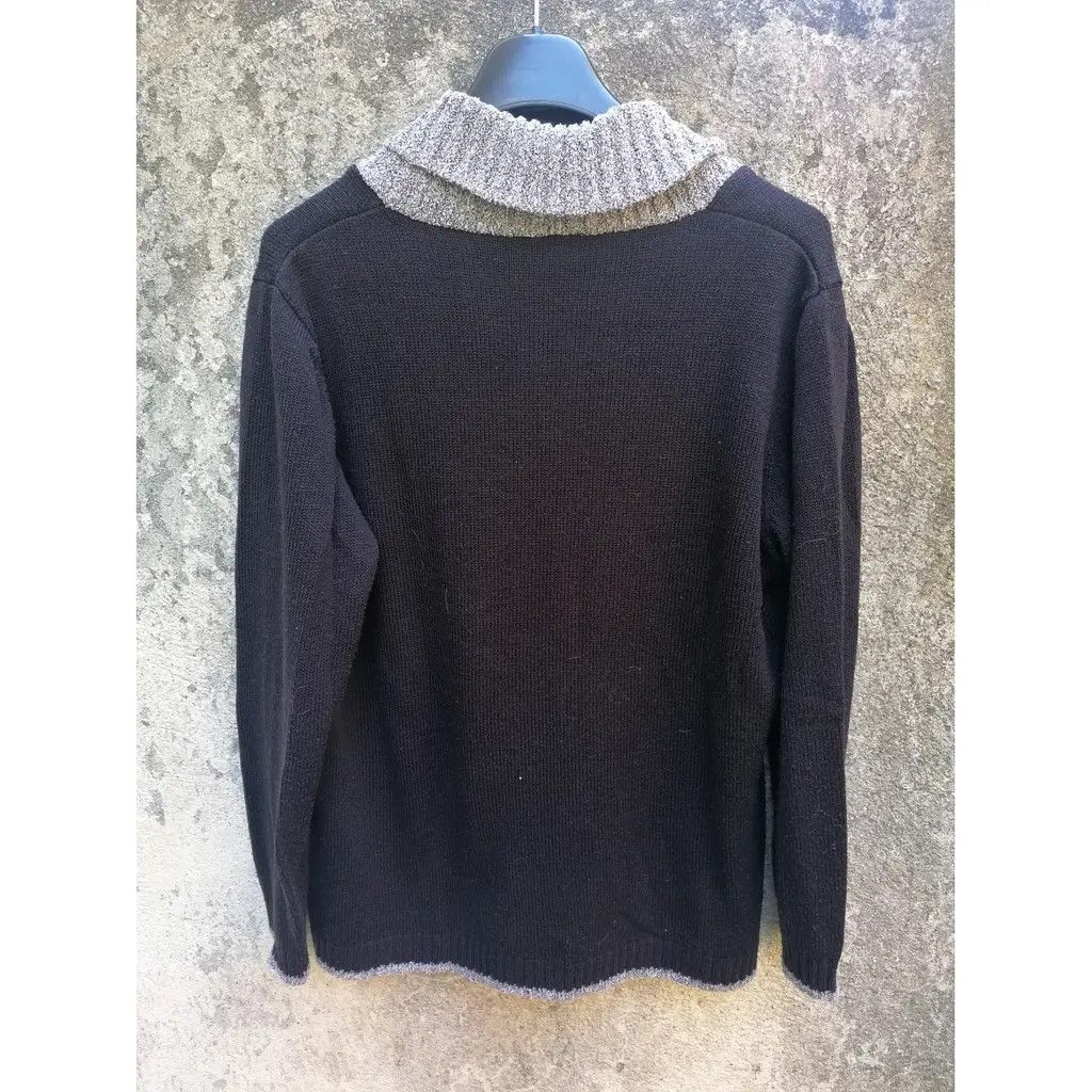 Other Black Knit Floral Sweater (Size M) Size US M / EU 48-50 / 2 - 3 Thumbnail