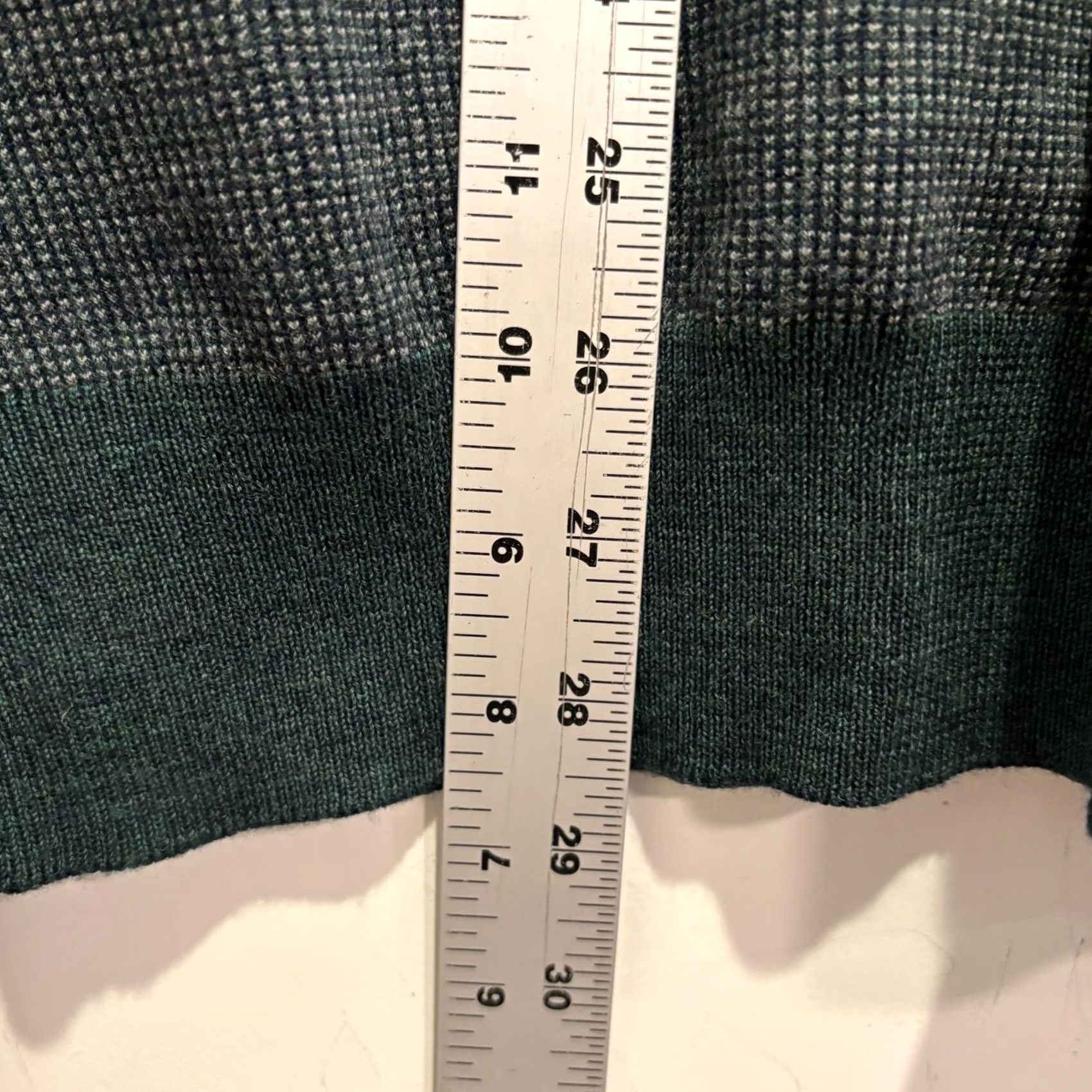 Peter Millar Peter Millar Mens 2XL Golf Pullover Sweater Green Soft Knit 1/4 Zip Size US XXL / EU 58 / 5 - 4 Thumbnail