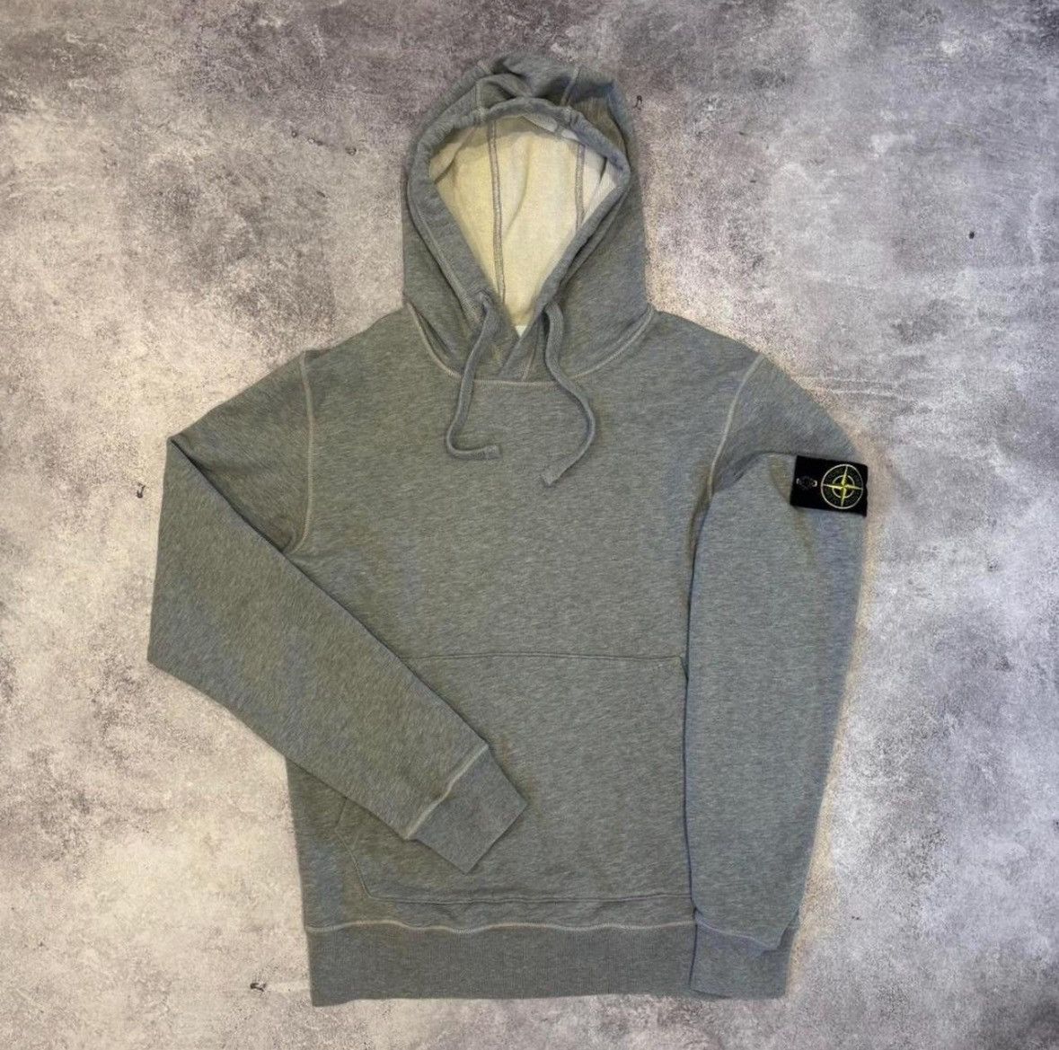 Stone Island Stone island grey pullover hoodie Size US S / EU 44-46 / 1 - 6 Thumbnail