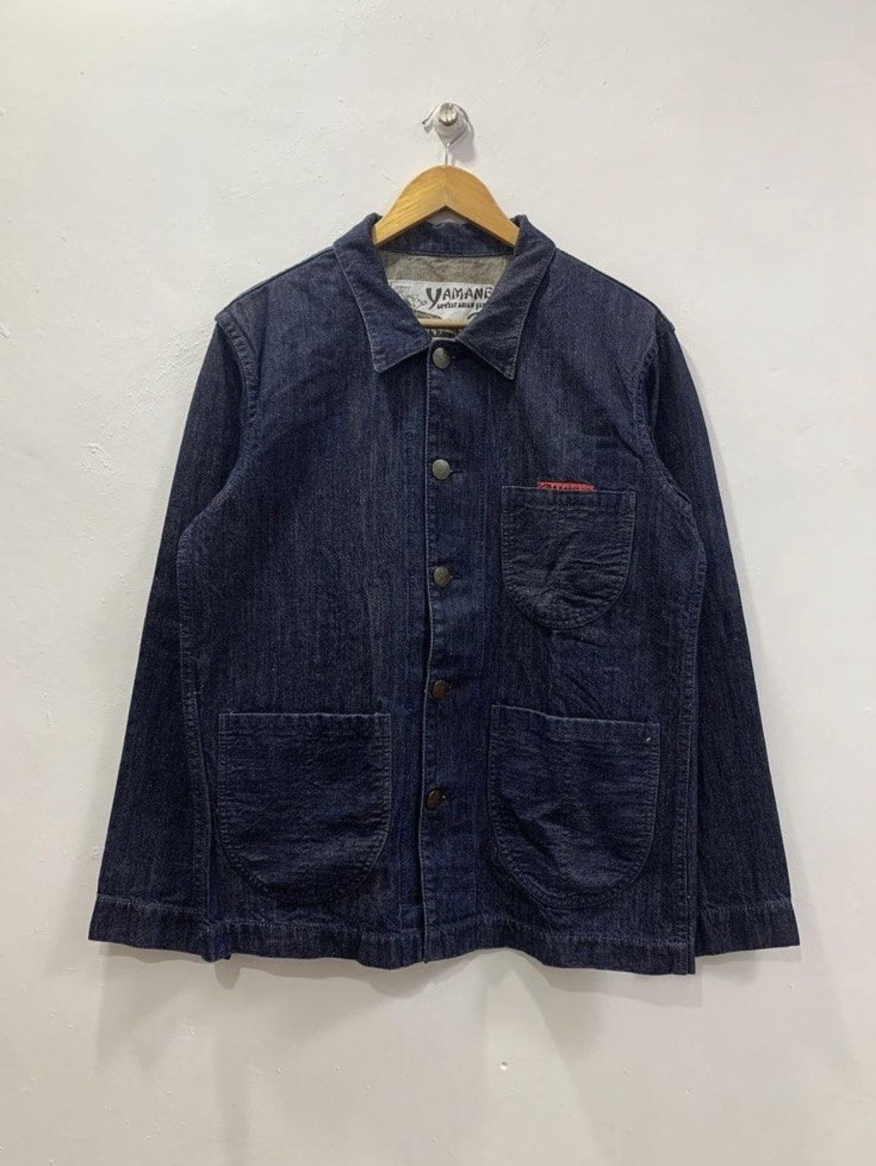 Evisu YAMANE - EVISU LOT 3004 DENIM COVERALL JACKET Size US M / EU 48-50 / 2 - 1 Thumbnail