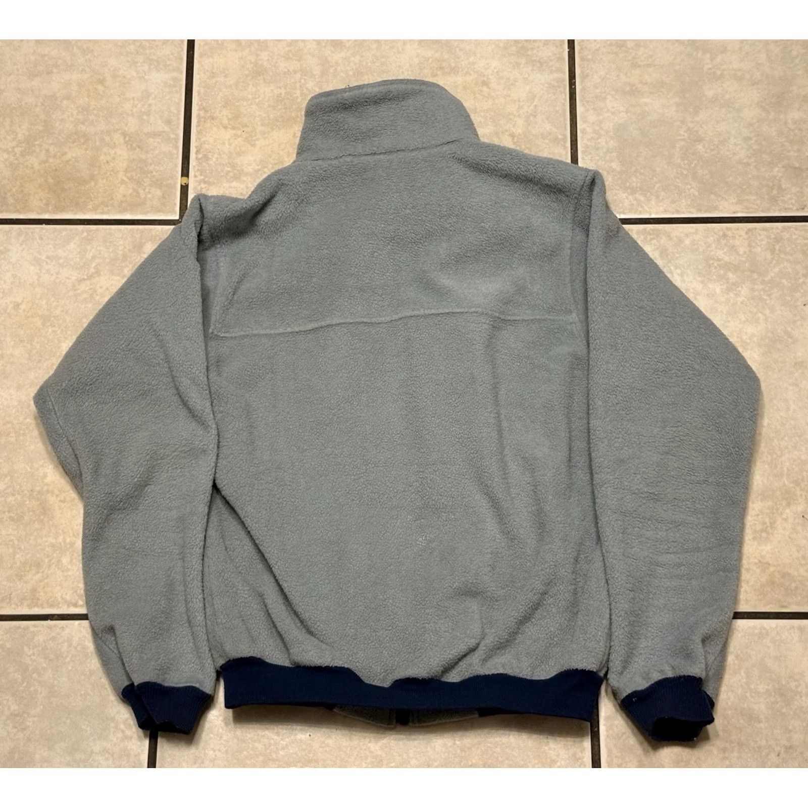 Patagonia VINTAGE Patagonia Synchilla Jacket Gray Full Zip 80s Men’s Small Size US S / EU 44-46 / 1 - 2 Thumbnail