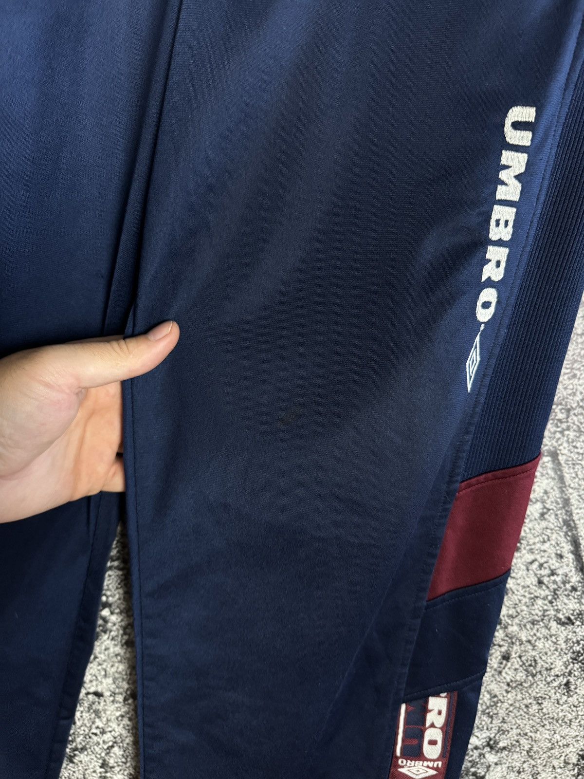 Umbro Umbro Pro Training Vintage 90s Track Pants Soccer Size 34 Size US 34 / EU 50 - 17 Thumbnail