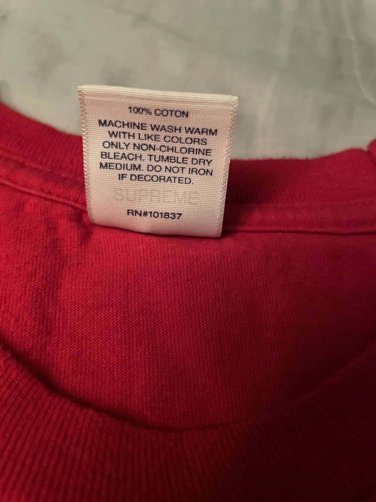 Supreme Supreme SS21 dunk tee Size US M / EU 48-50 / 2 - 2 Thumbnail