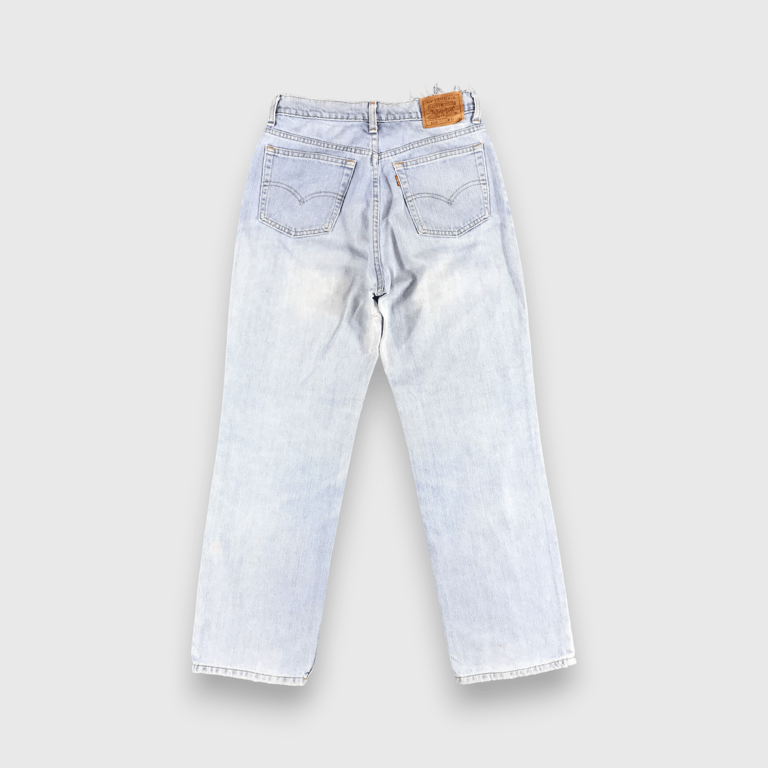 Levi's 90s Vintage Light Wash Levis 515 Jeans-J1918 Size US 28 / EU 44 - 2 Thumbnail