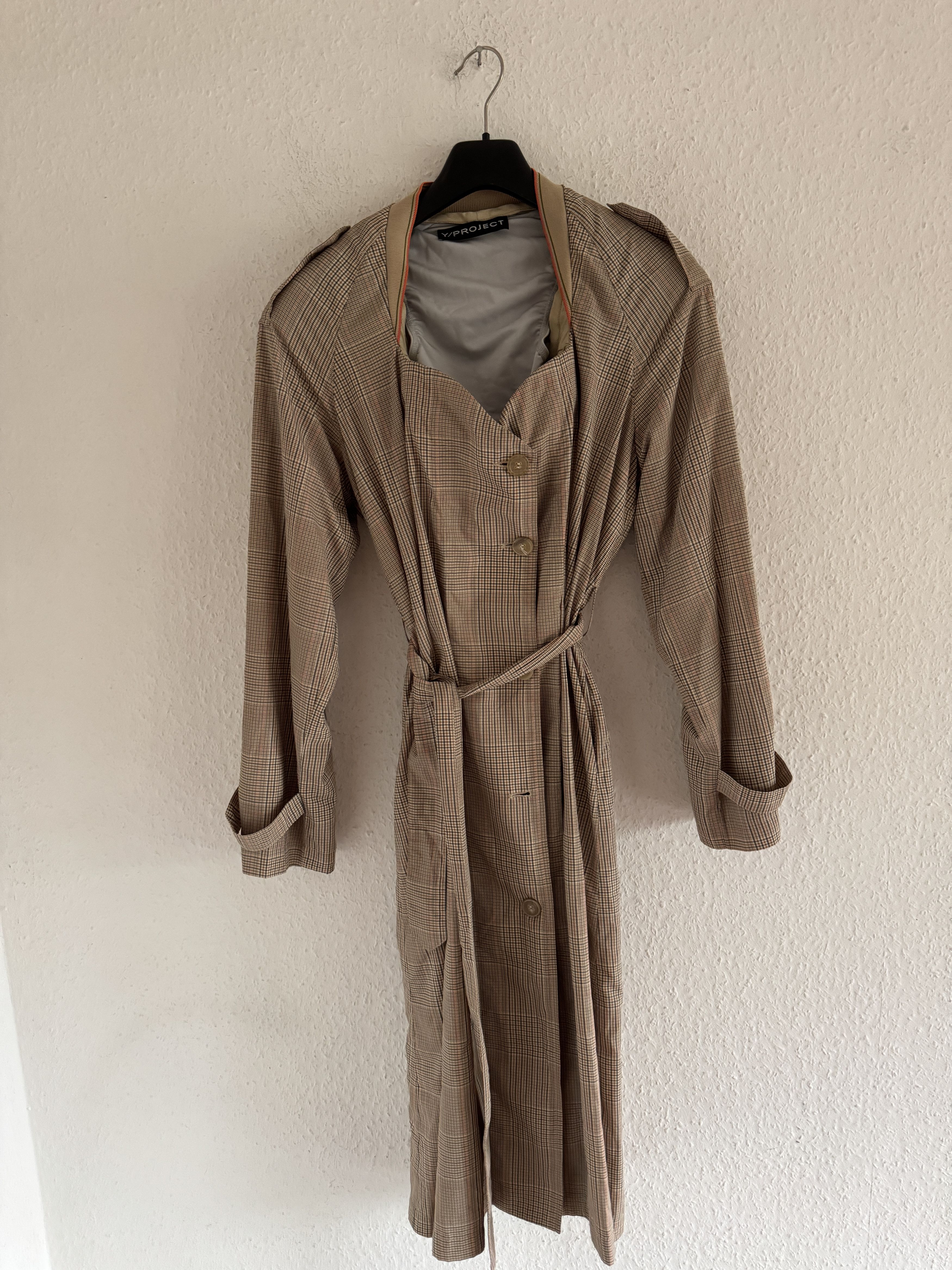 Y/Project Experimental Hybrid Trench Coat (Sample) Size US XL / EU 56 / 4 - 2 Thumbnail
