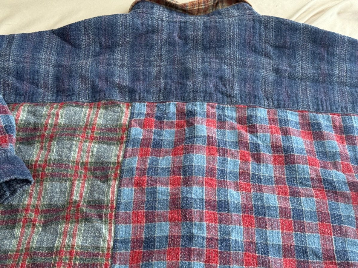 Issey Miyake Ne-net LS Limited Edition Multi-Color Flannel Poncho Size US XXL / EU 58 / 5 - 17 Thumbnail