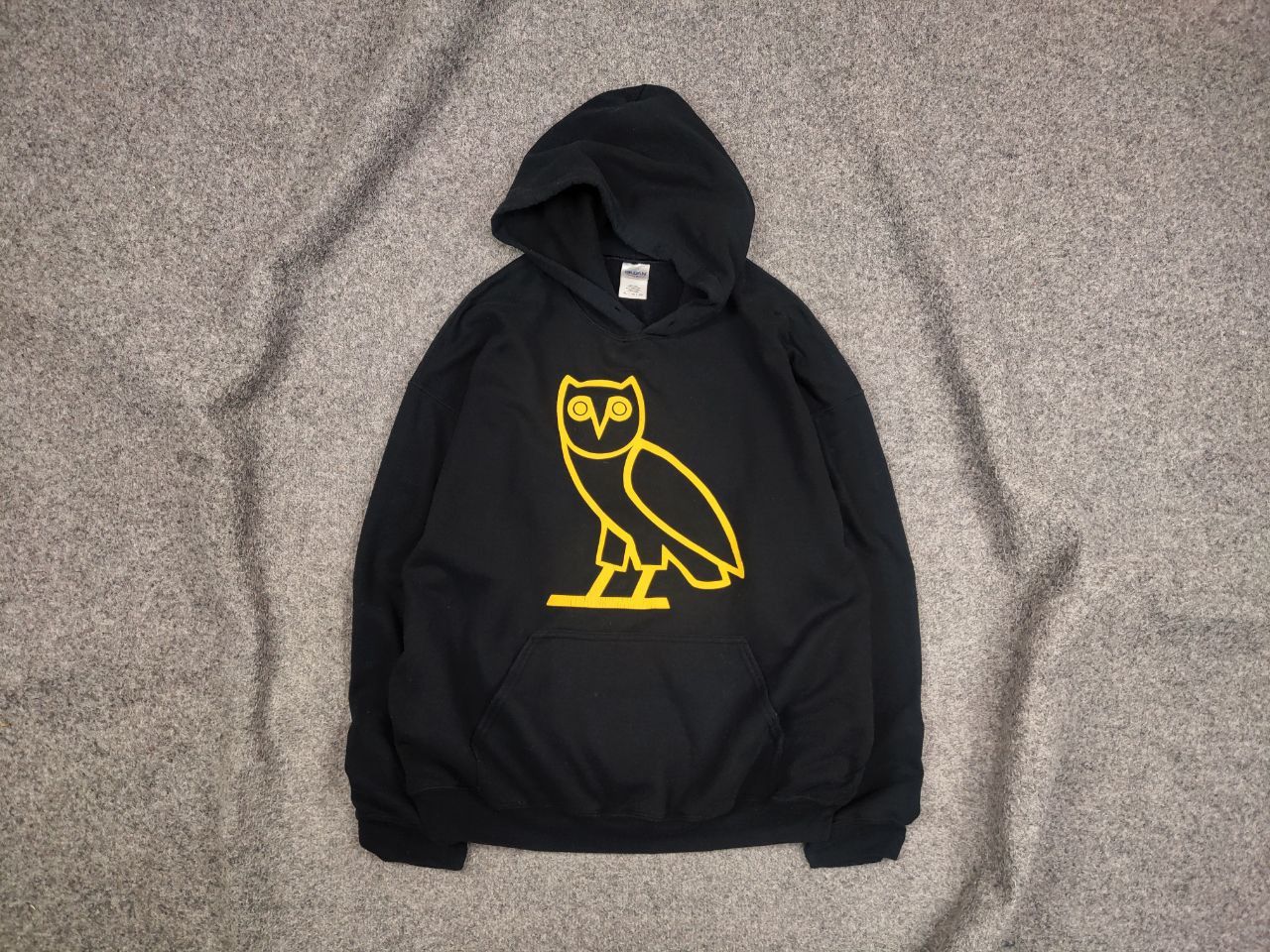 Drake Vintage Drake Owl Logo Blank Authentic Black Hoodie Size US XL / EU 56 / 4 - 1 Thumbnail