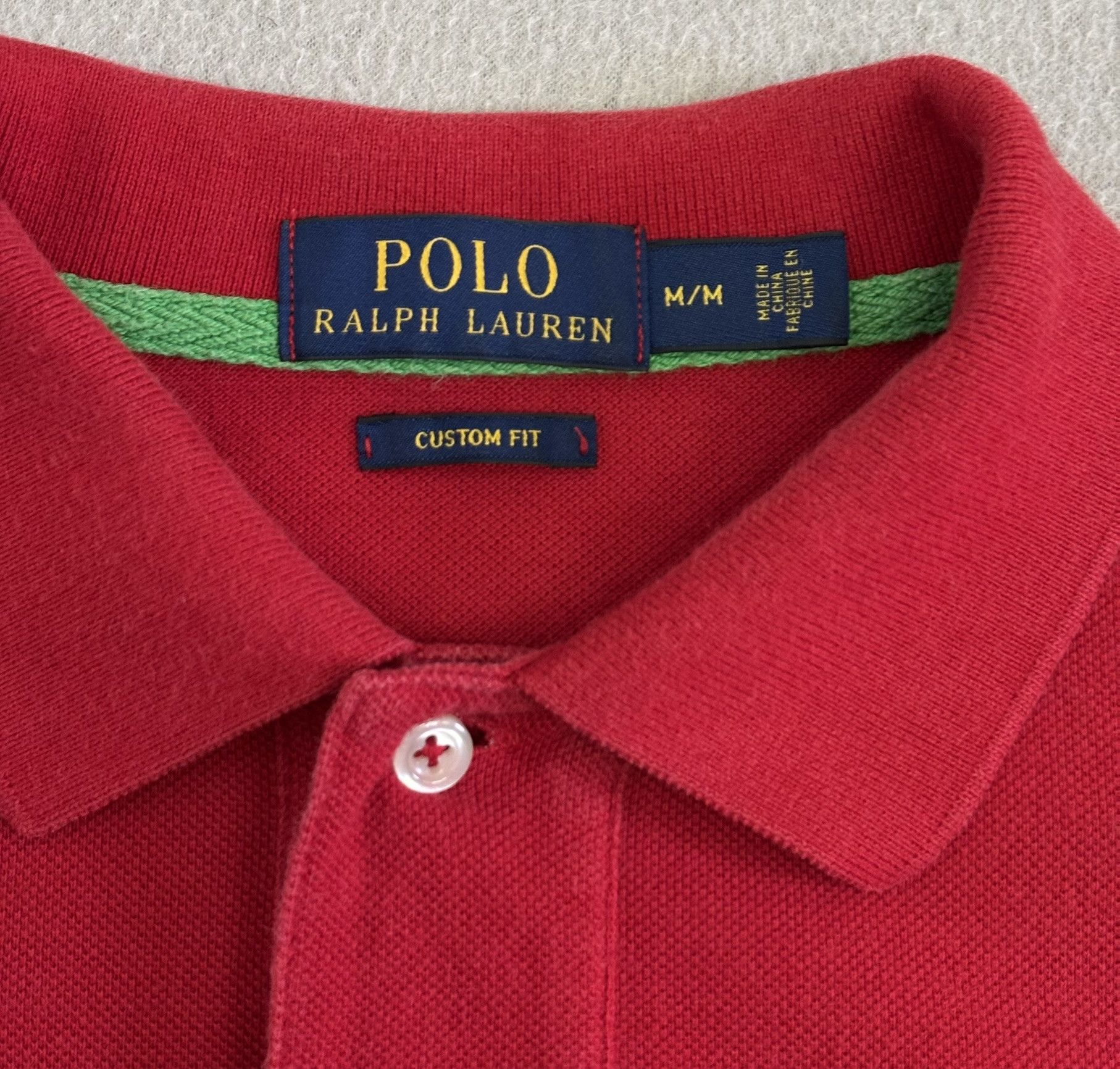 Polo Ralph Lauren Polo Ralph Lauren USA Red Medium Size US M / EU 48-50 / 2 - 14 Thumbnail
