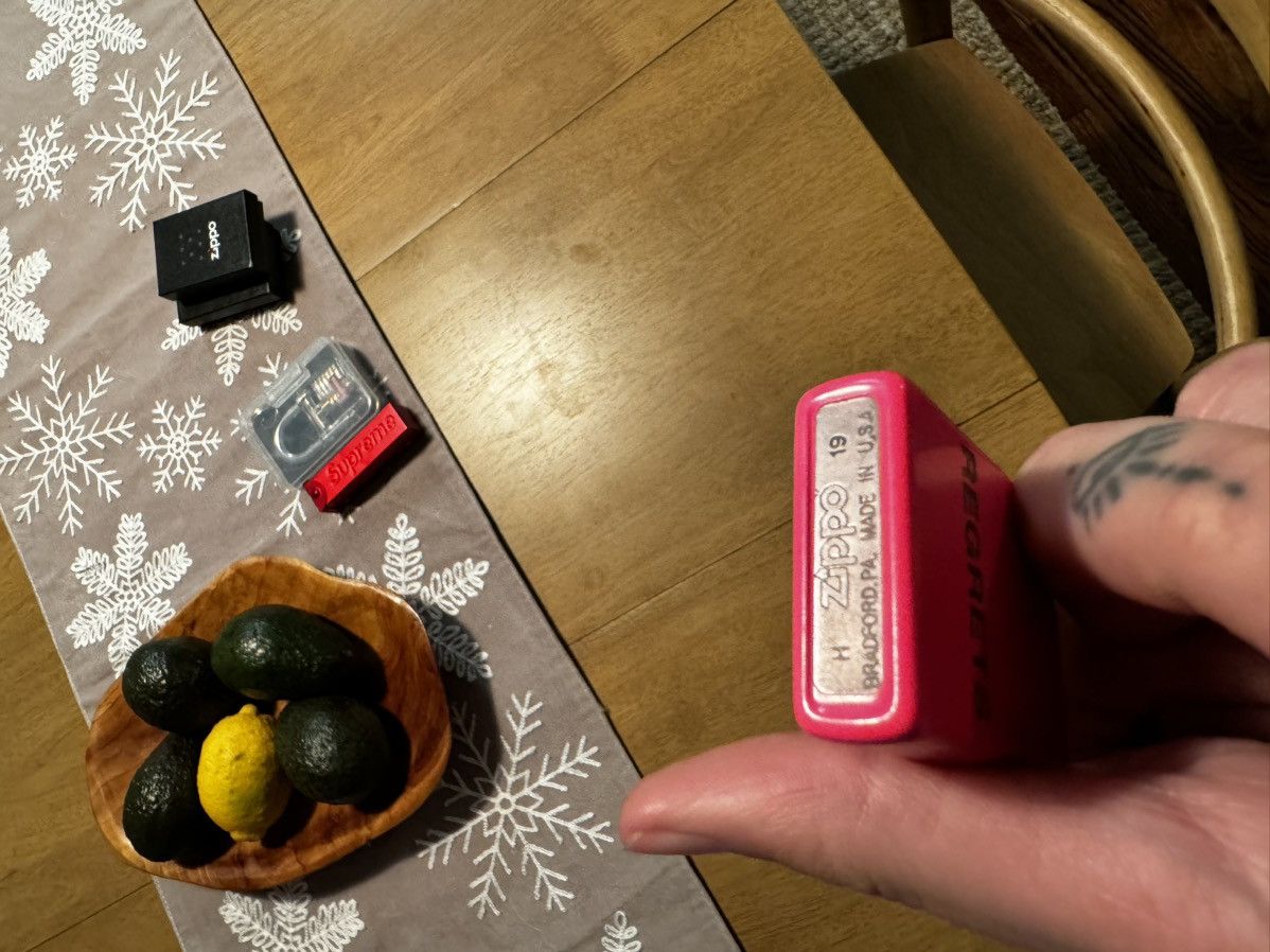 Anti Social Social Club × Zippo Anti Social Social Club Pink Regrets Zippo Lighter Size ONE SIZE - 4 Thumbnail