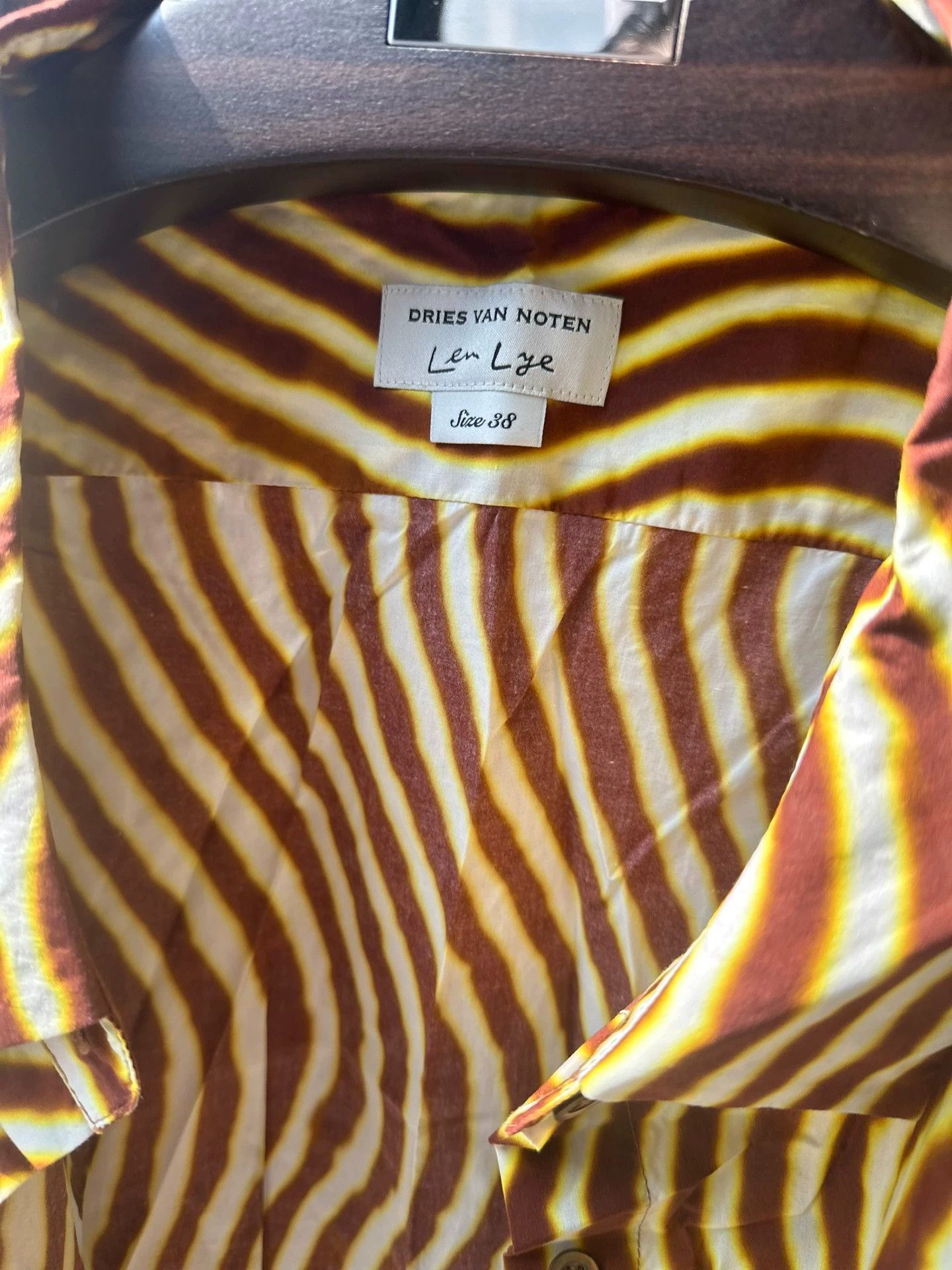 Dries Van Noten Dries Van Noten Printed Shirt Dress 38 98 new Size XS / US 0-2 / IT 36-38 - 3 Thumbnail