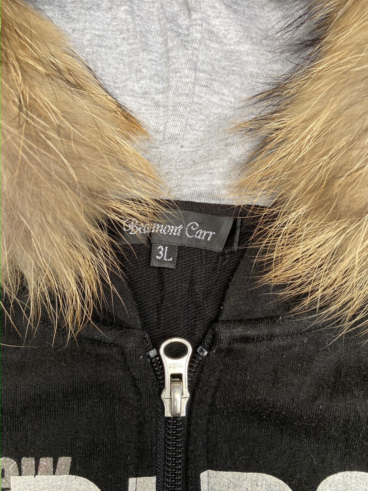 Hysteric Glamour × If Six Was Nine × Japanese Brand Beaumontcarr Fur Hoodie Poem Ifsixwasnine Lgb Style Size US XL / EU 56 / 4 - 5 Thumbnail
