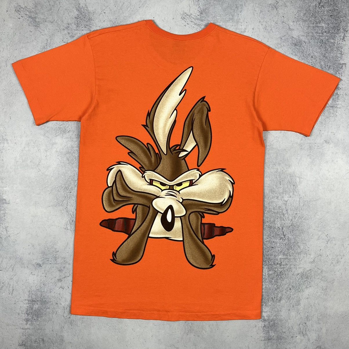 Warner Bros Vintage Wile E Coyote cartoon humor tee 1998 Size US S / EU 44-46 / 1 - 2 Thumbnail