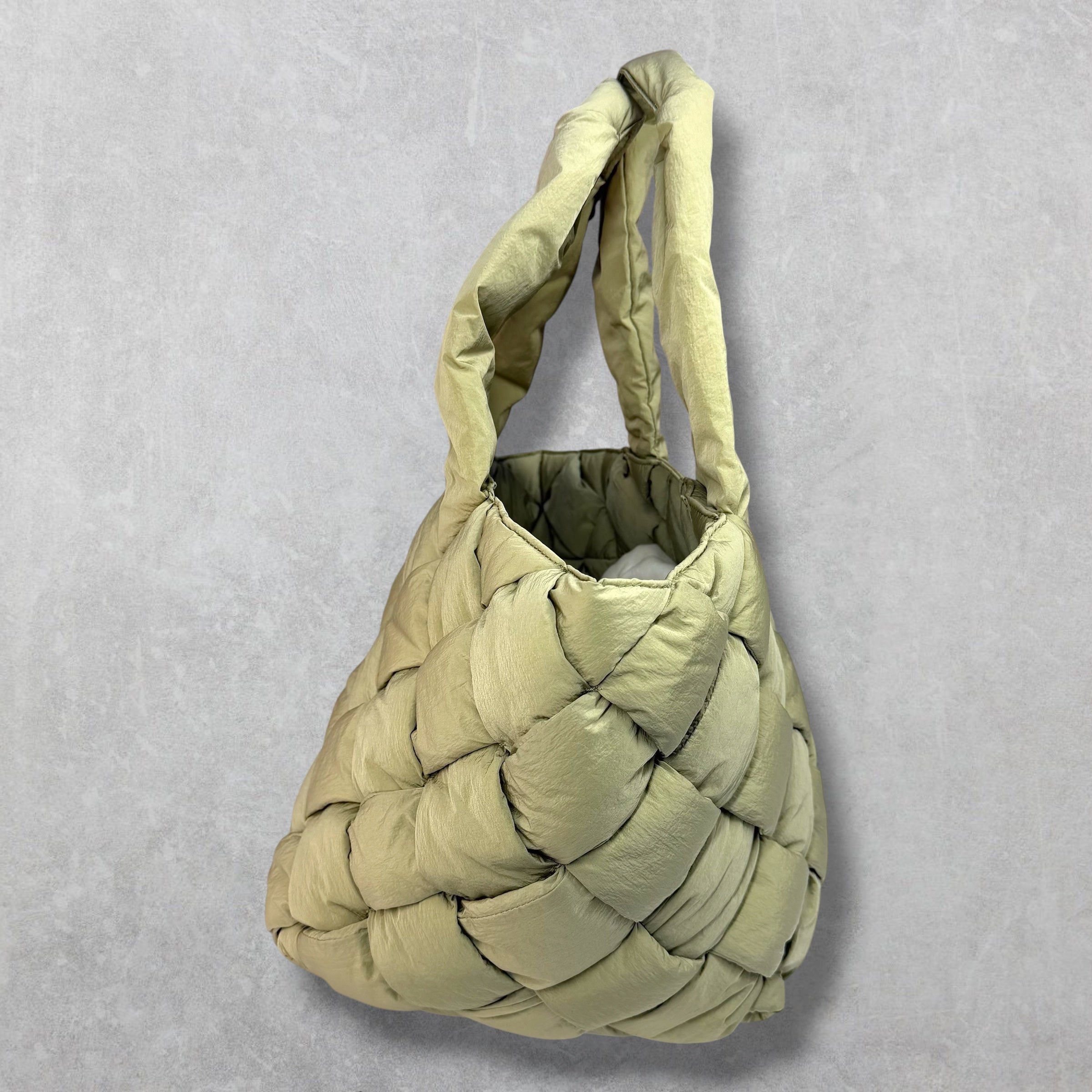 Bottega Veneta Bottega Veneta Cassette Intrecciato Nylon Tote Size ONE SIZE - 4 Thumbnail
