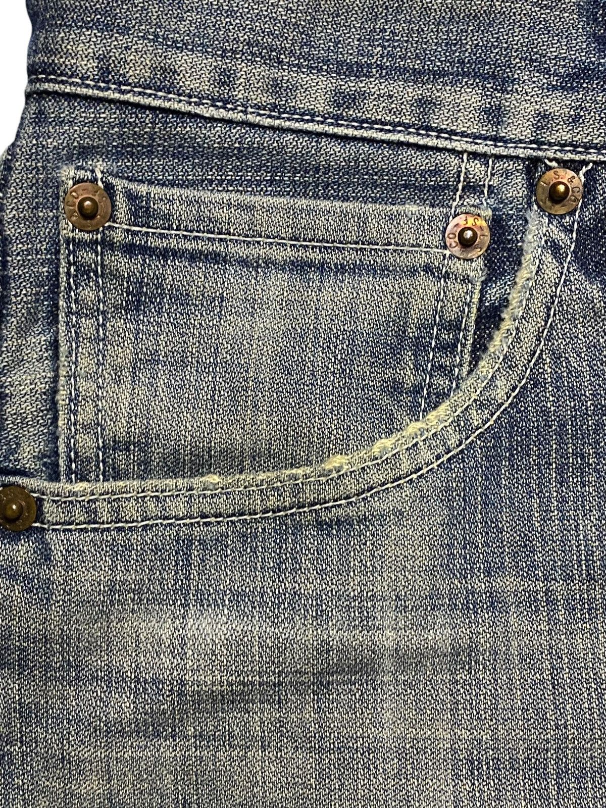 Levi's Vintage Clothing Vintage Levis 503 90’s Grunge Distressed Baggy Jeans Size US 30 / EU 46 - 12 Thumbnail