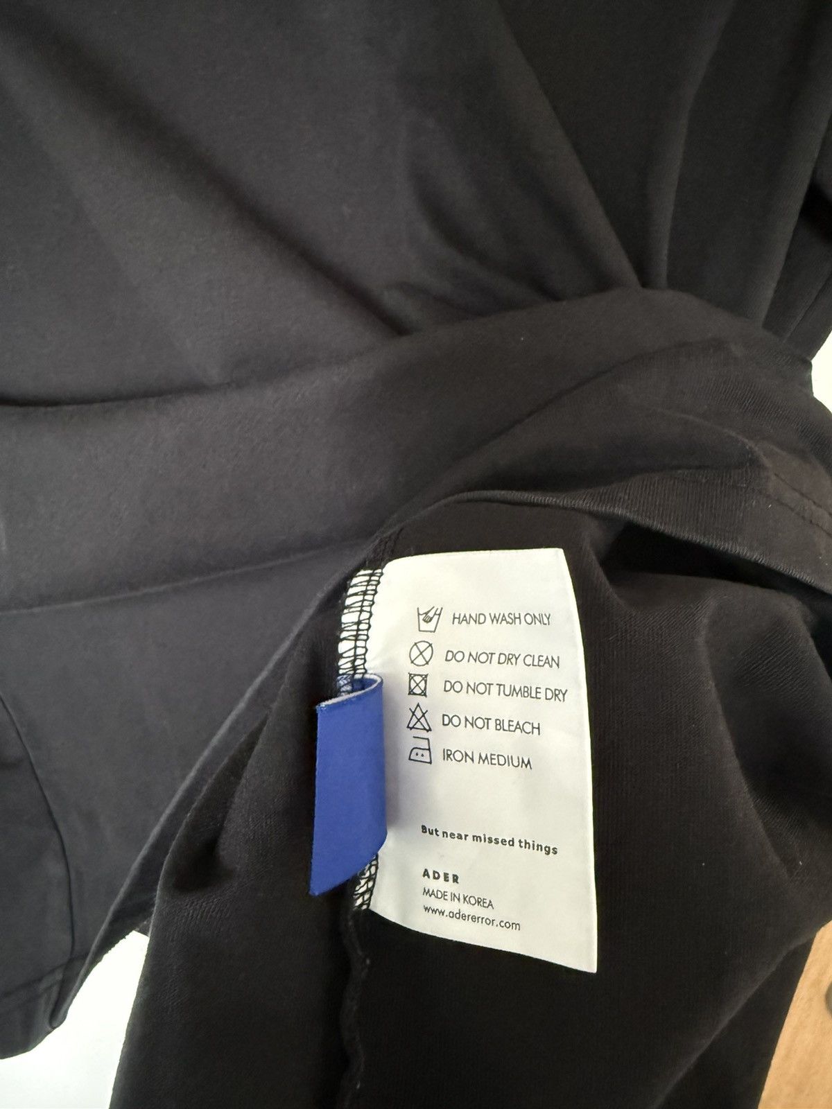 Ader Error Ader Error Black T shirt Top oversized Size US S / EU 44-46 / 1 - 6 Thumbnail