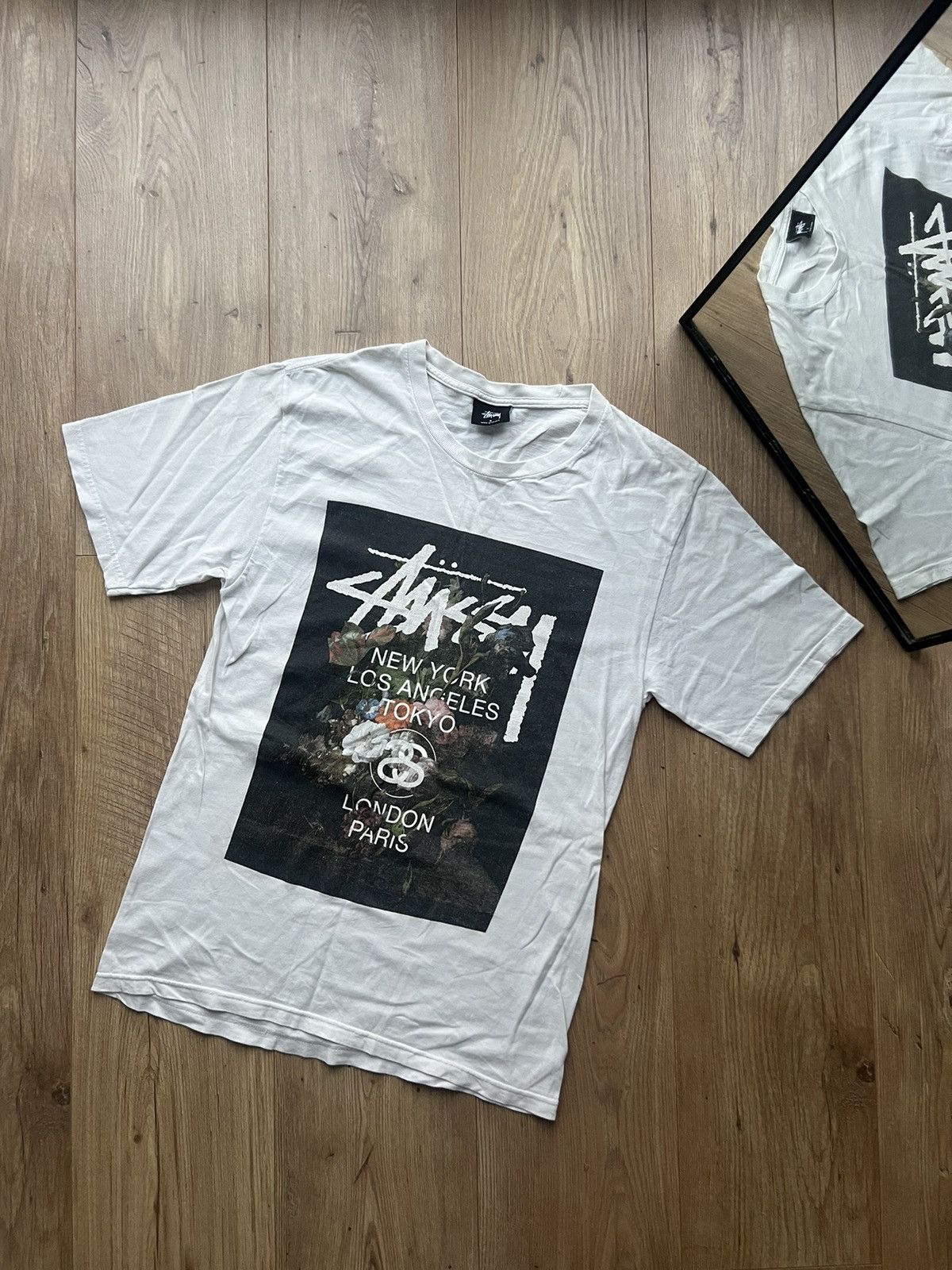 Stussy 00’s STUSSY FLORA FLOWERS Y2K TEE RARE VINTAGE Size US S / EU 44-46 / 1 - 1 Thumbnail