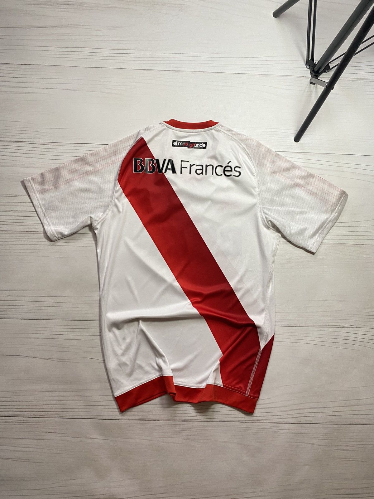 Adidas Adidas River Plate 2016/17 home soccer football y2k jersey Size US M / EU 48-50 / 2 - 2 Thumbnail
