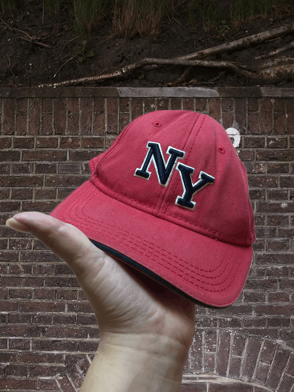 No Fear No fear Hats red Cap big logo Y2K Vintage streetwear Size ONE SIZE - 1 Thumbnail