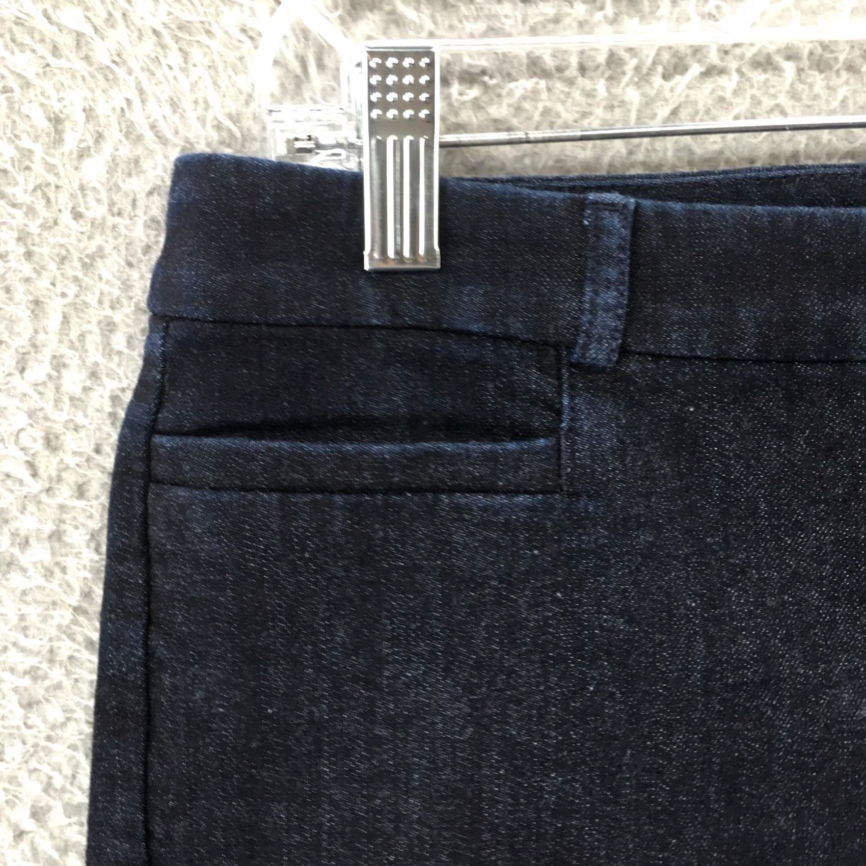 Banana Republic Banana Republic Sloan Skinny Ankle Pants Womens 0 Blue Cotton Blend Low Rise Zip Size 25" / US 0 / IT 36 - 3 Thumbnail