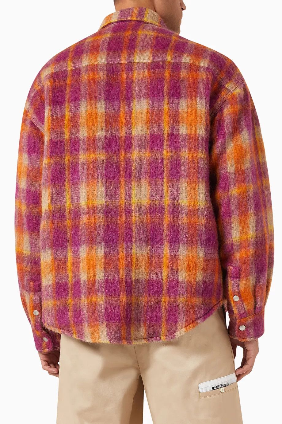 Palm Angels o1y0325 Logo Checked Shirt in Multicolor Size US S / EU 44-46 / 1 - 3 Thumbnail