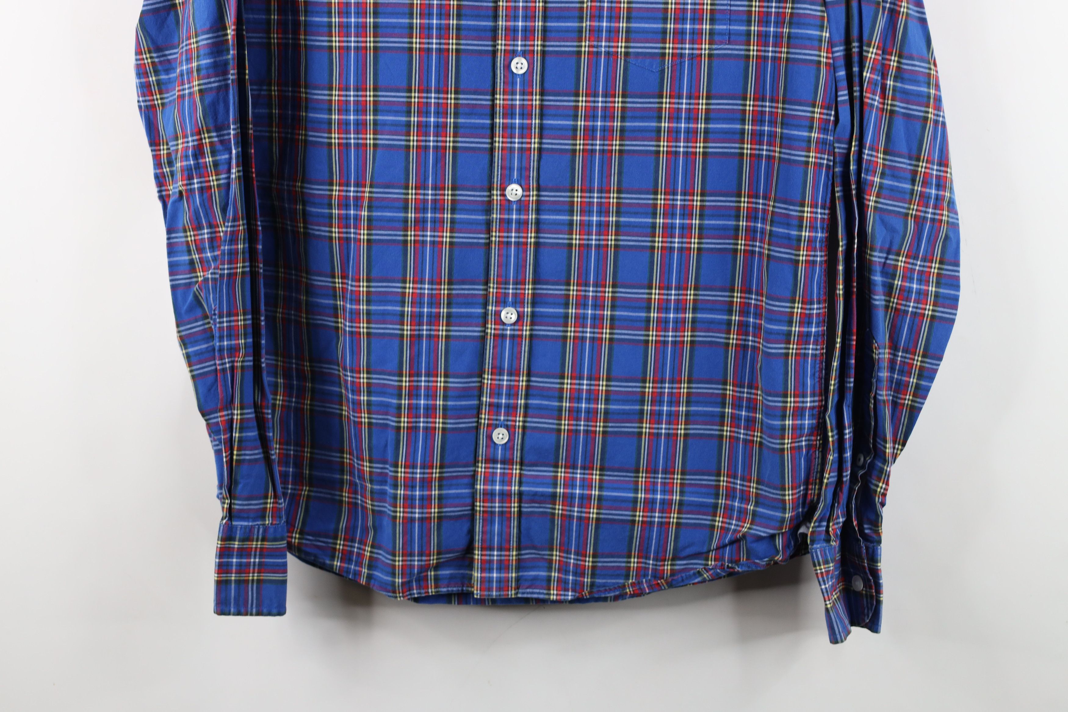 Bonobos Bonobos Fit Rainbow Plaid Collared Button Down Shirt Size US S / EU 44-46 / 1 - 3 Thumbnail