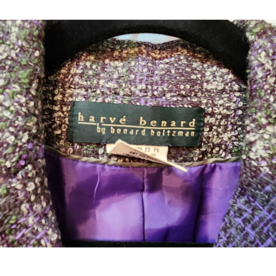 Harve Benard VTG Harve Benard 100% Wool Plaid Blazer Size 8 Size M / US 6-8 / IT 42-44 - 3 Thumbnail
