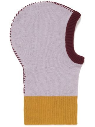 Marni o1w1db10125 Size:OS/Colorblock Balaclava in Pink/Red Size ONE SIZE - 1 Preview