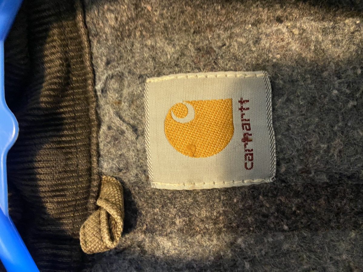 Carhartt × Vintage Vtg Carhartt Brown Blanket Lined Work Jacket Size US XL / EU 56 / 4 - 3 Thumbnail