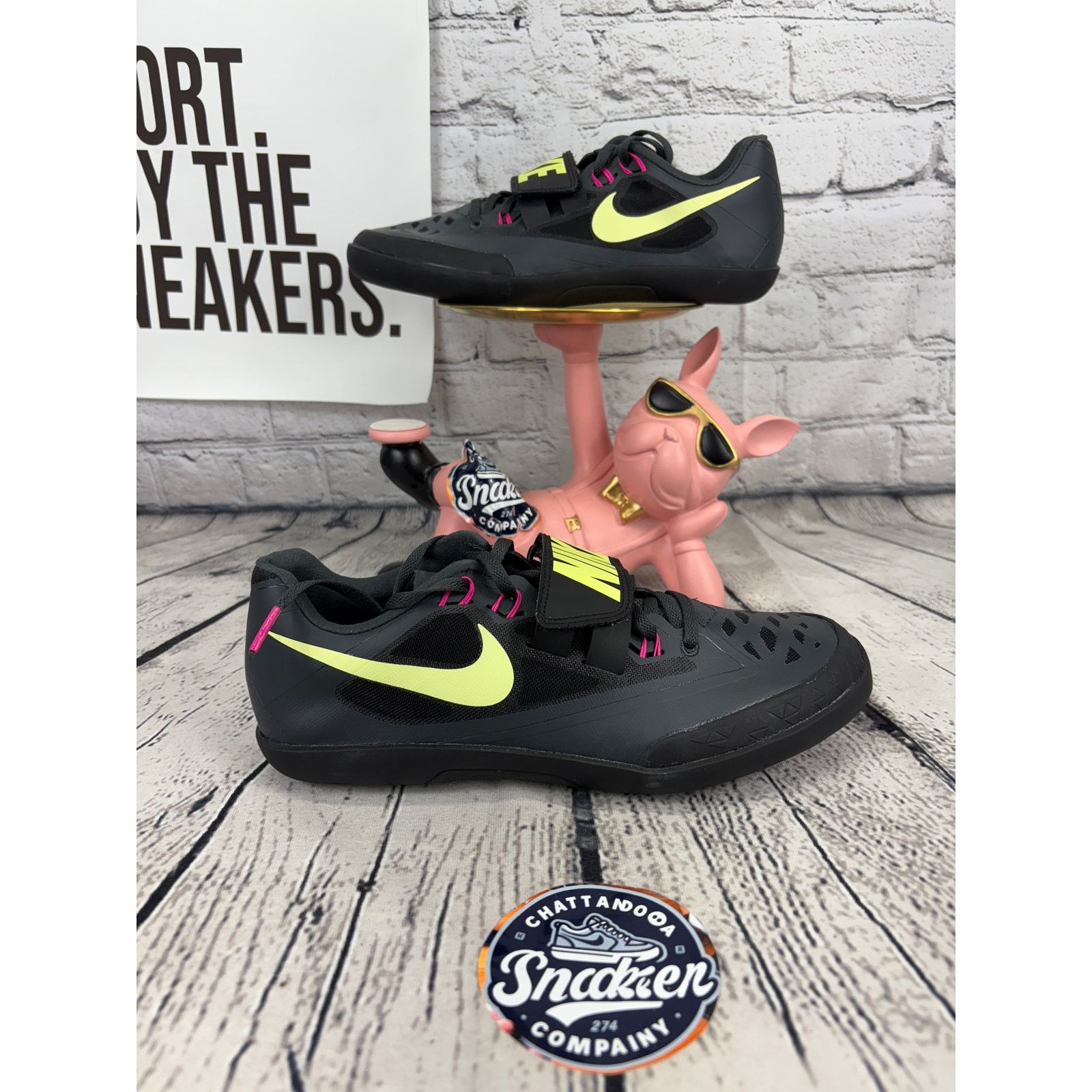 Nike Nike Rival SD 4 Track & Field Throwing Shoes Mens 8 Black Size US 8 / EU 41 - 1 Thumbnail