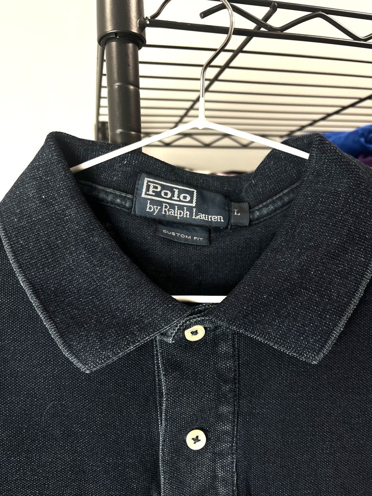 Polo Ralph Lauren Polo Ralph Lauren Fabric Washed Style Polo T Shirt Size US L / EU 52-54 / 3 - 4 Thumbnail