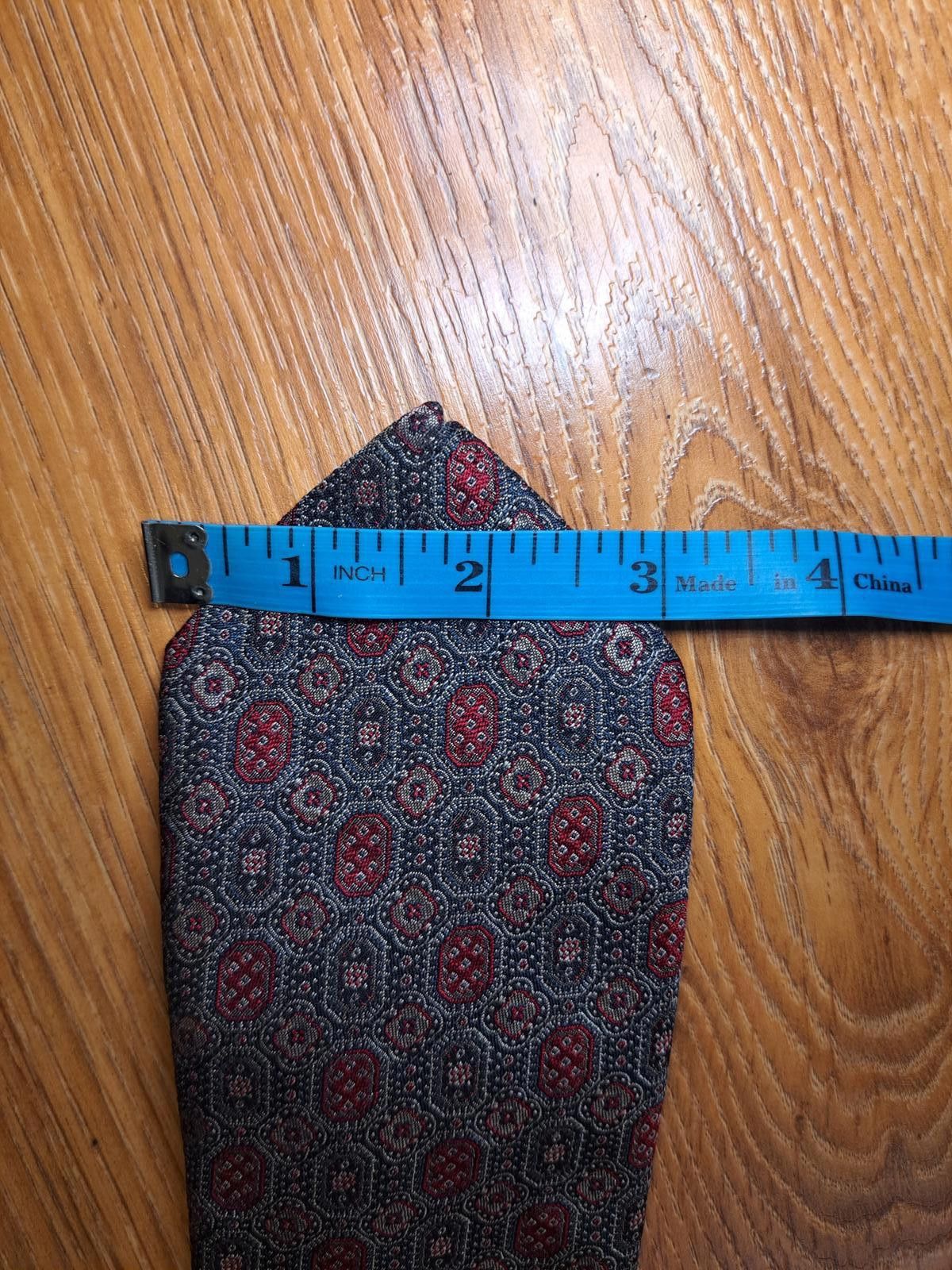 Lands' End Lands End Silk Tie Multicolor Floral Handmade in USA Long Size ONE SIZE - 6 Thumbnail