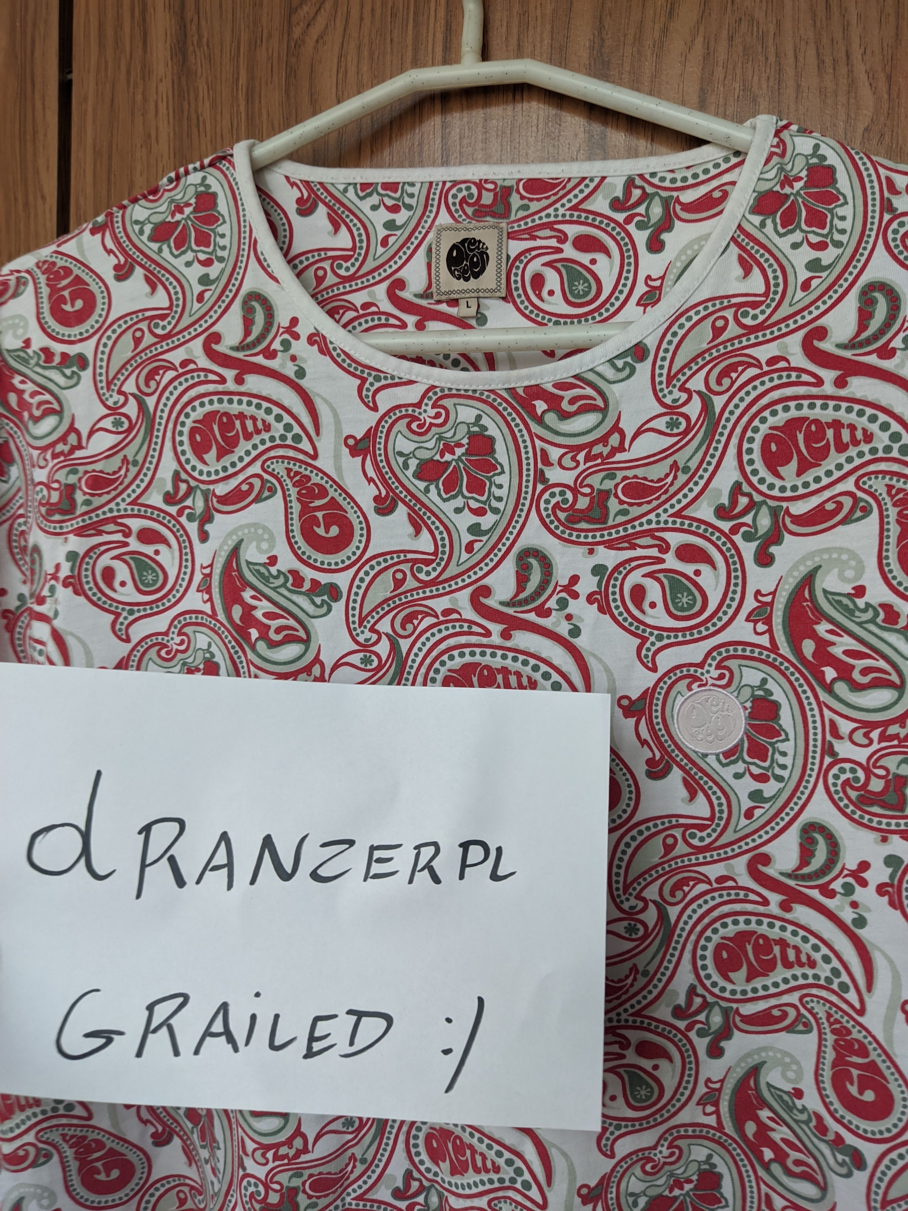 Pretty Green Pretty Green Abstract T-shirt Size US L / EU 52-54 / 3 - 5 Thumbnail