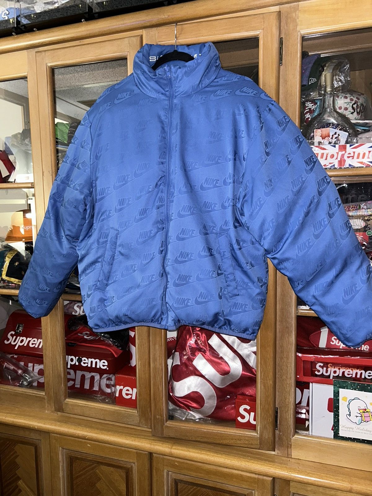 Nike × Supreme Supreme Nike Reversible Puffy Jacket SS21 size Medium Puffer Size US M / EU 48-50 / 2 - 8 Thumbnail