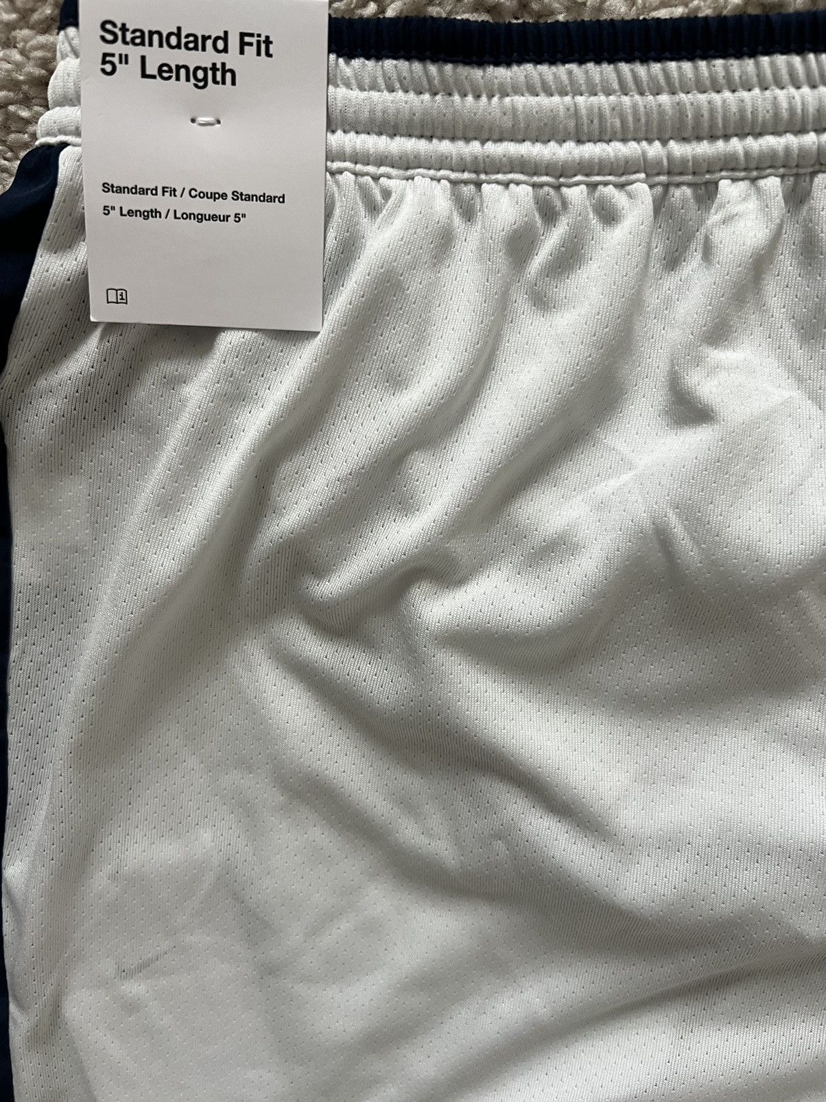 Nike Nike Track Club Dri-FIT 5” Brief-Lined White Running Shorts Size US 34 / EU 50 - 11 Thumbnail