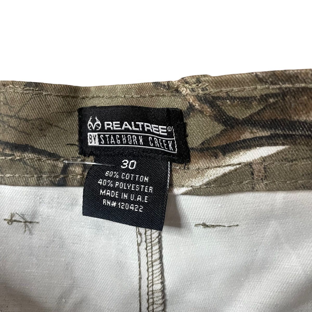 Mossy Oaks × Realtree Crazy Vintage Realtree Mossy Oak Essential Camo Shorts Size US 30 / EU 46 - 2 Thumbnail