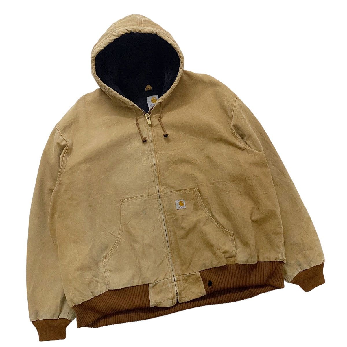 Carhartt ☀️J140 BRN Carhartt Duck Active Jacket Size US XXL / EU 58 / 5 - 3 Thumbnail