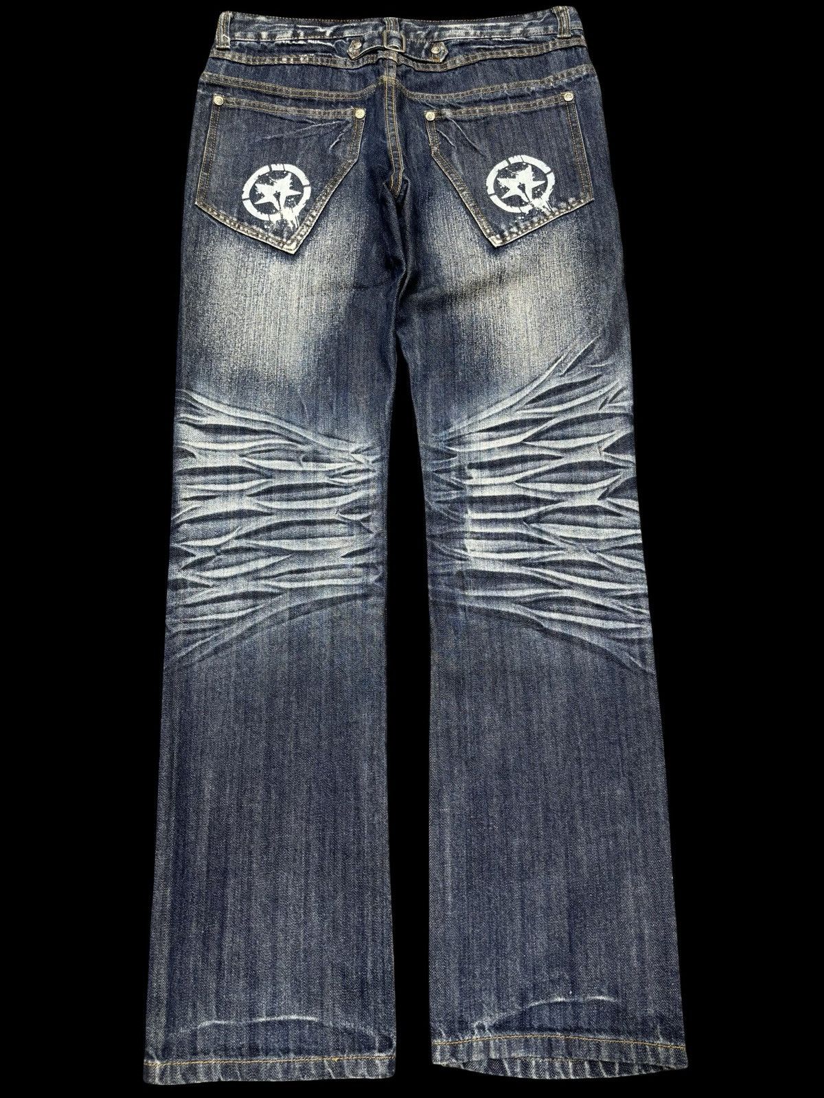 💥Insane💥MOVVE GEAR Seditionaries Stone Wash Denim F691