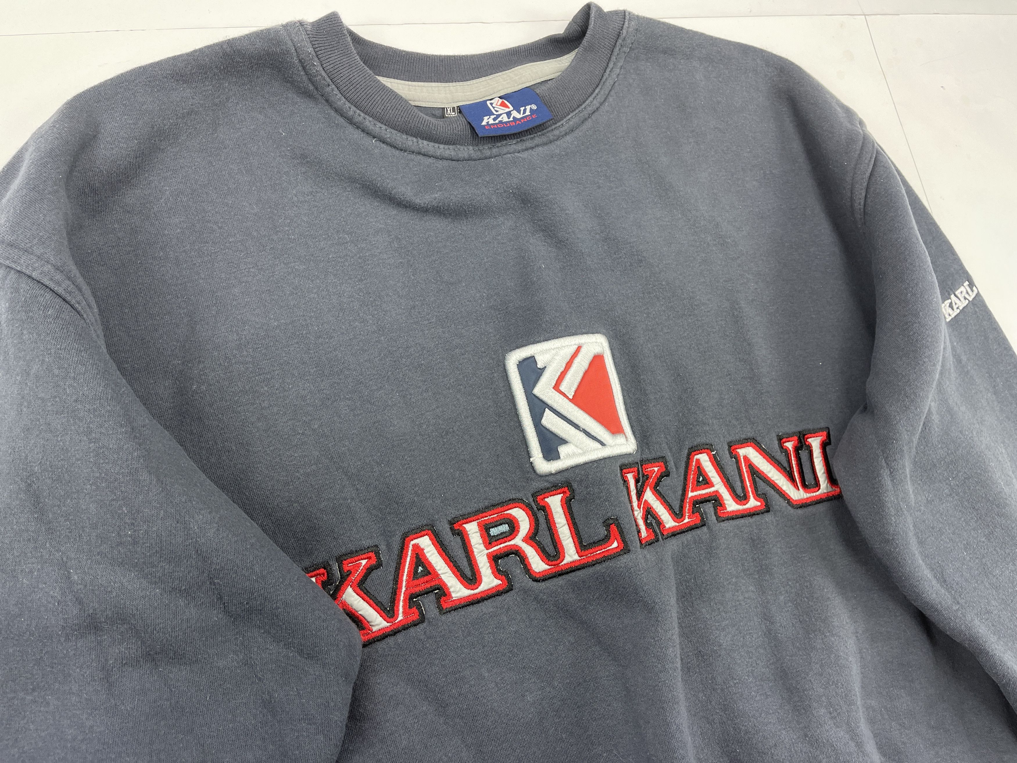 Karl Kani KARL KANI sweatshirt, Kani Endurance vintage 90s hip hop, XL Size US XL / EU 56 / 4 - 4 Thumbnail