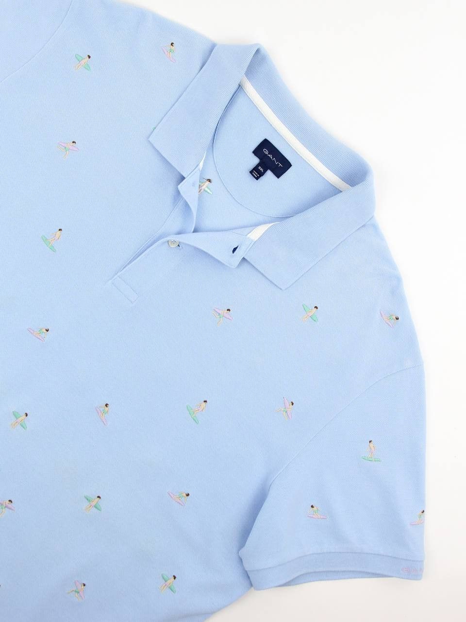 Gant GANT Polo shirt with embroidered logo Size US XXL / EU 58 / 5 - 7 Thumbnail