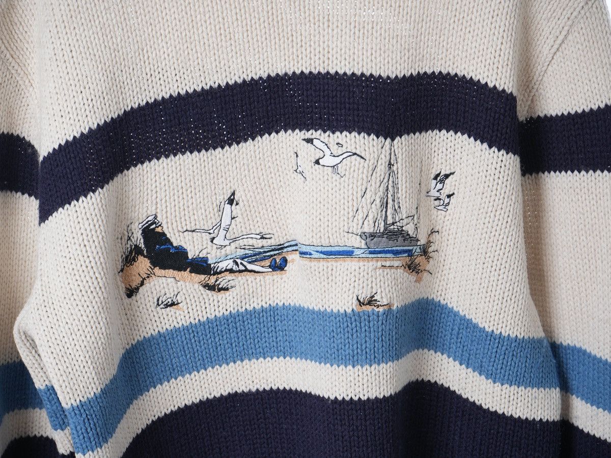 Vintage Vintage 90 Corto Maltese Studio Aventures Knit wool Sweater Size US XL / EU 56 / 4 - 2 Thumbnail