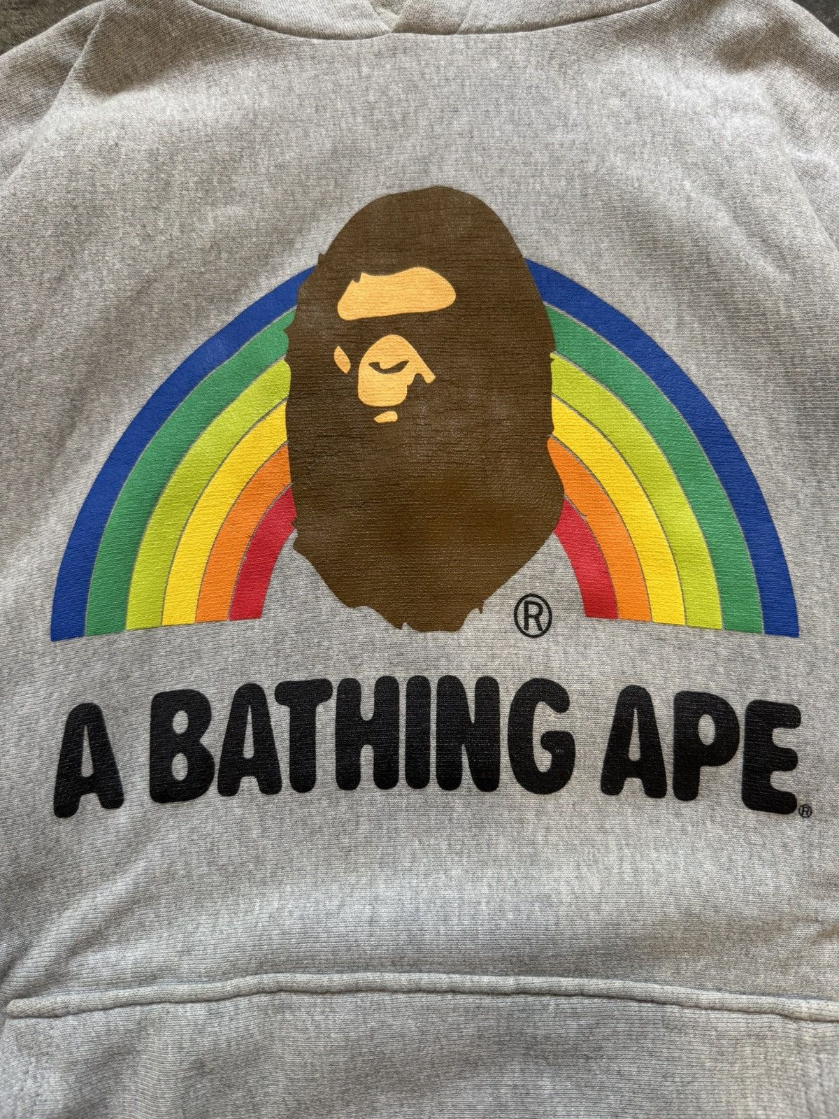 Bape VINTAGE BAPE RAINBOW HOODIE Size US M / EU 48-50 / 2 - 3 Thumbnail