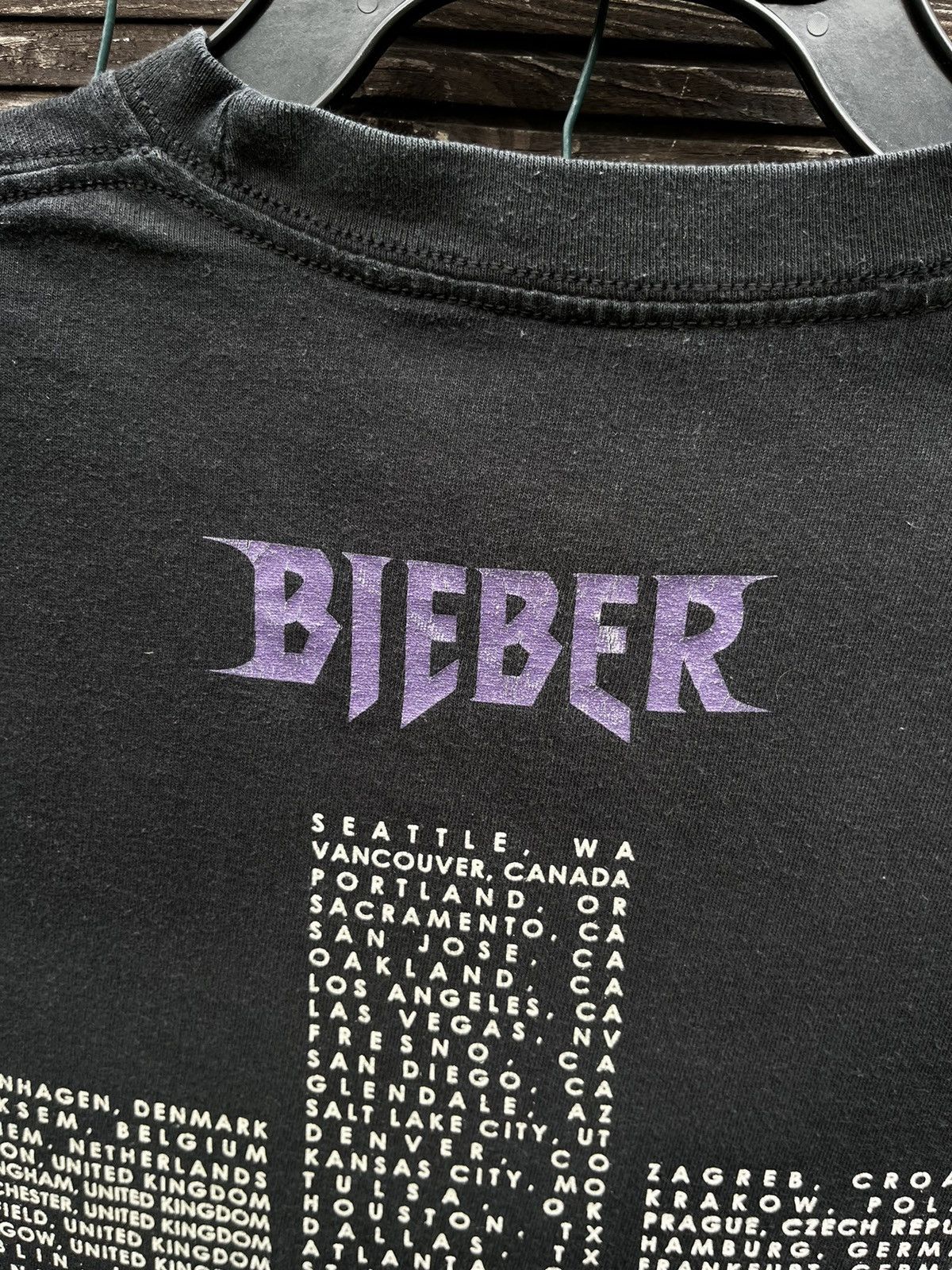 Band Tees × Justin Bieber ‼️ Rare Justin Bieber Purpose Tour Merchandise 2016 T-Shirt Size US M / EU 48-50 / 2 - 8 Thumbnail
