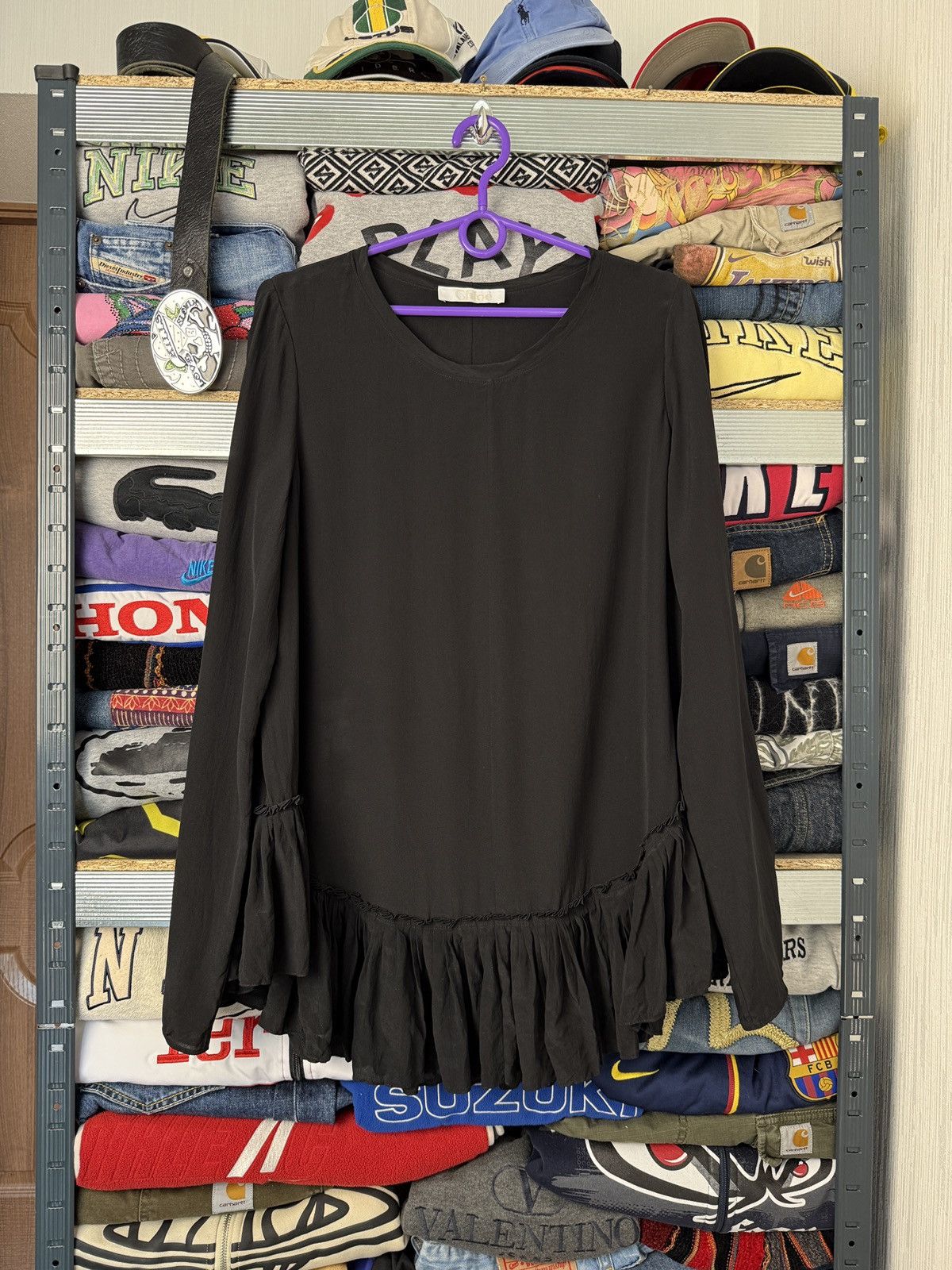 Chloe Vintage Chloe Silk Blouse Size L / US 10 / IT 46 - 1 Thumbnail