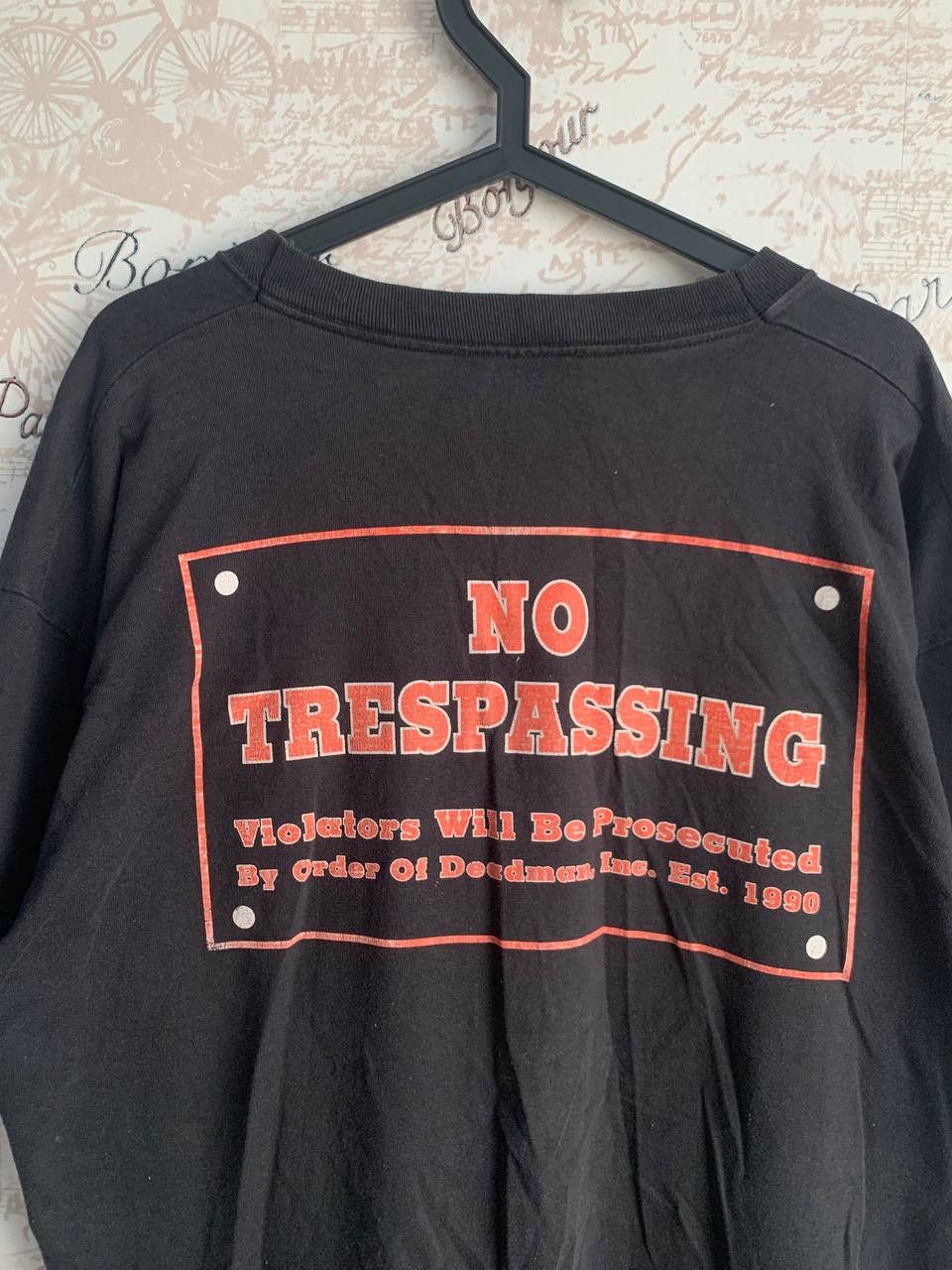 WWF WWE WWF Undertaker vintage t shirt this is my yard Size US XL / EU 56 / 4 - 7 Thumbnail