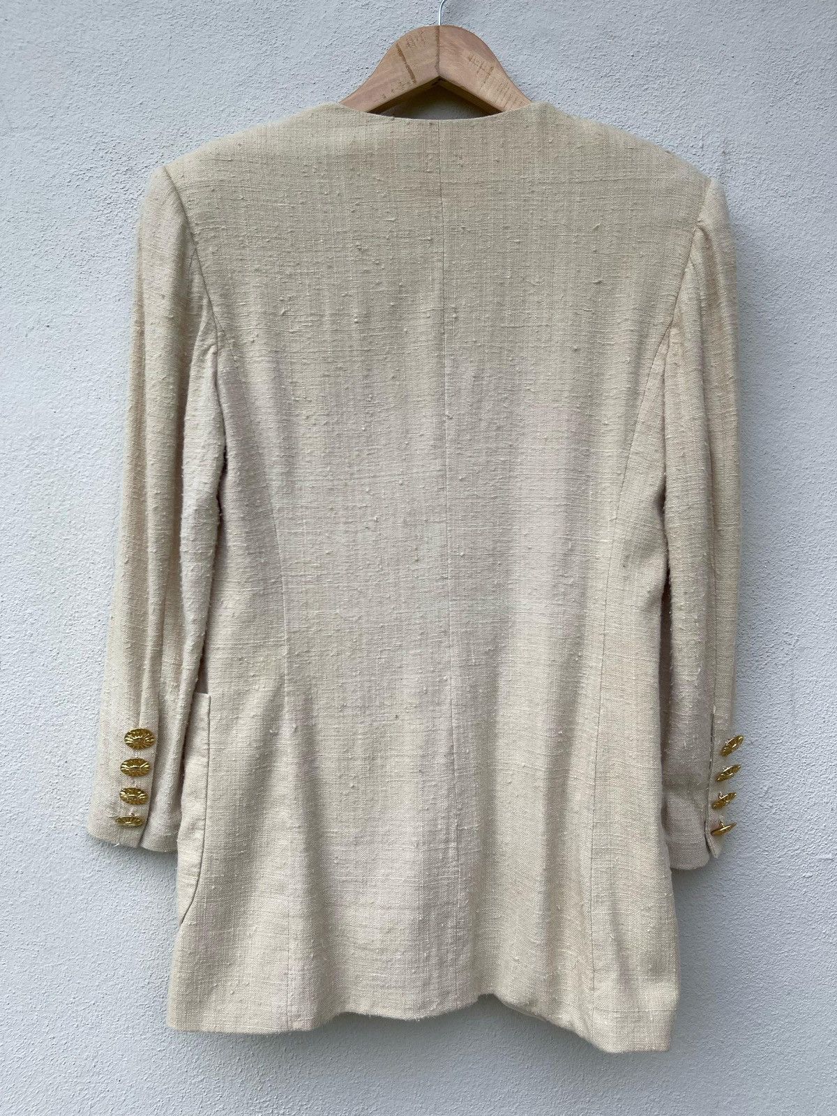 Gucci × Vintage Vintage Gucci Silk Coat Jacket Size S / US 4 / IT 40 - 8 Thumbnail