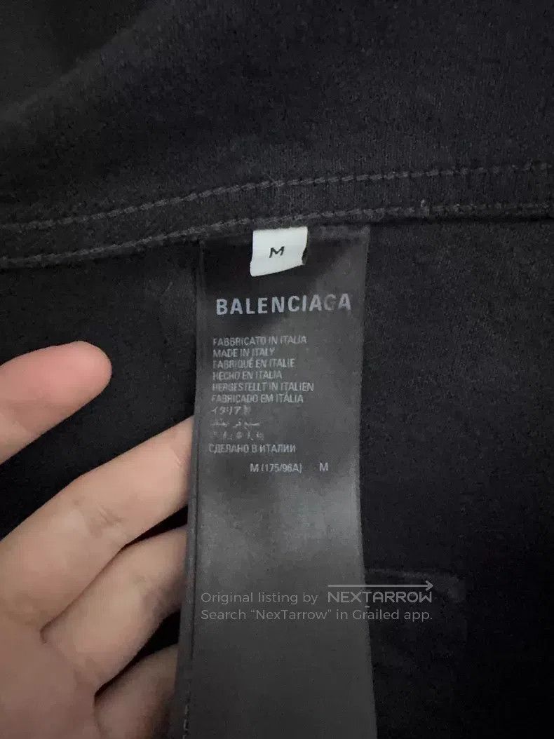 Balenciaga Balenciaga Distressed Denim Jacket Size US M / EU 48-50 / 2 - 4 Thumbnail