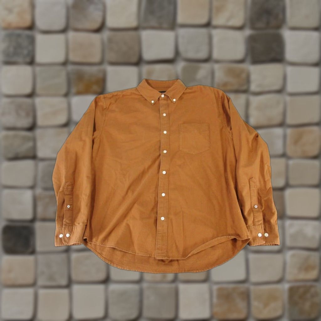 Joe Browns Bonobos Shirt Mens Large Brown Button Up Cotton Size US L / EU 52-54 / 3 - 1 Thumbnail
